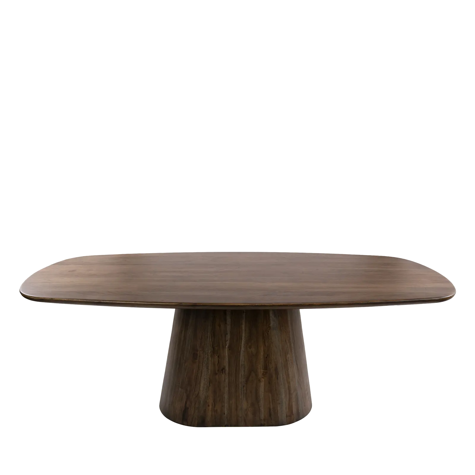 Eettafel Central - deens ovaal - 215x105cm - Acacia bruin