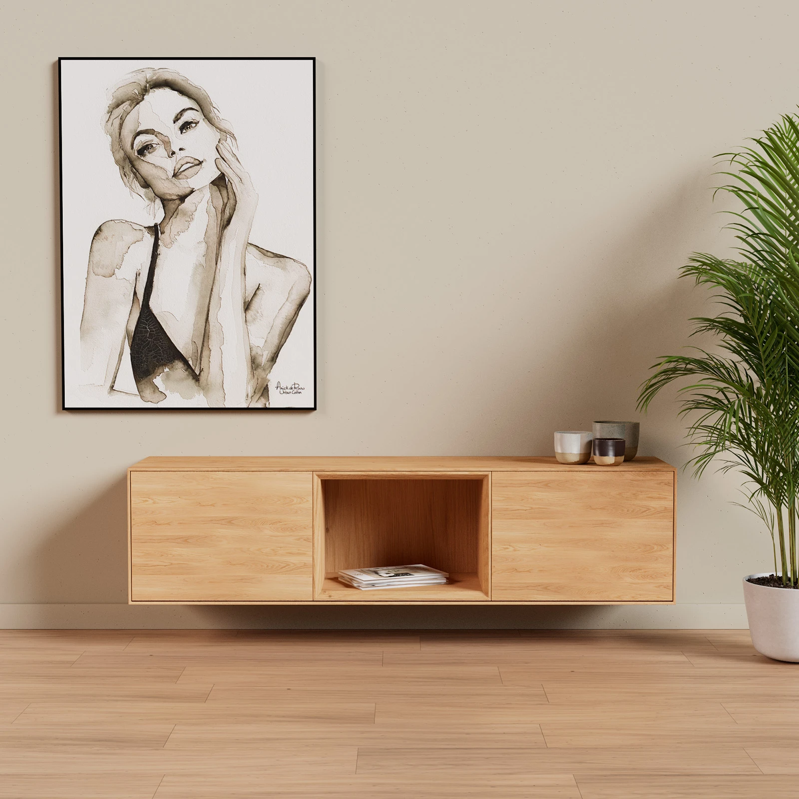 TV Meubel E5 160cm Zwevend