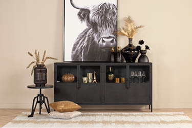 Zwart dressoir