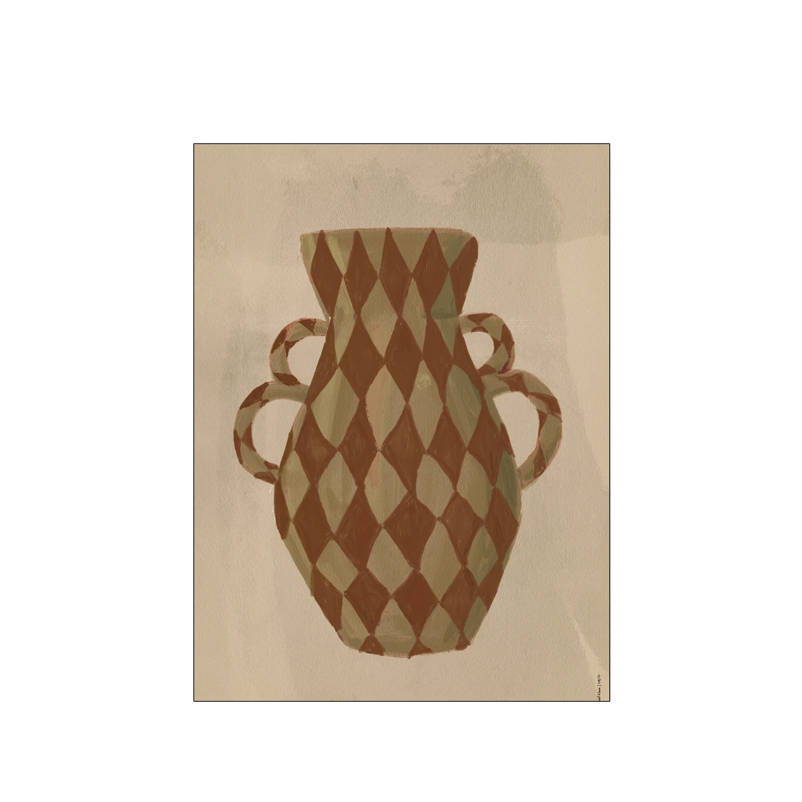 Wanddecoratie 110x145 Vivid Vase 08 (medium)