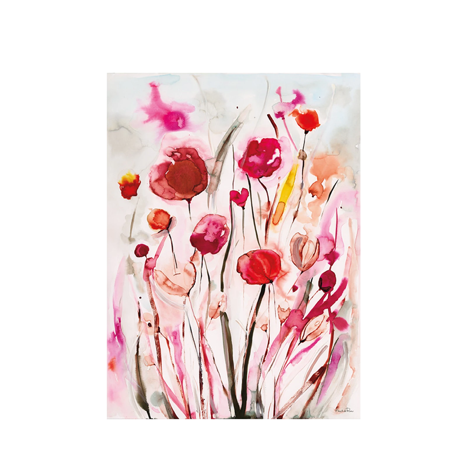 Wanddecoratie 110x80 Spring Flowers (small)