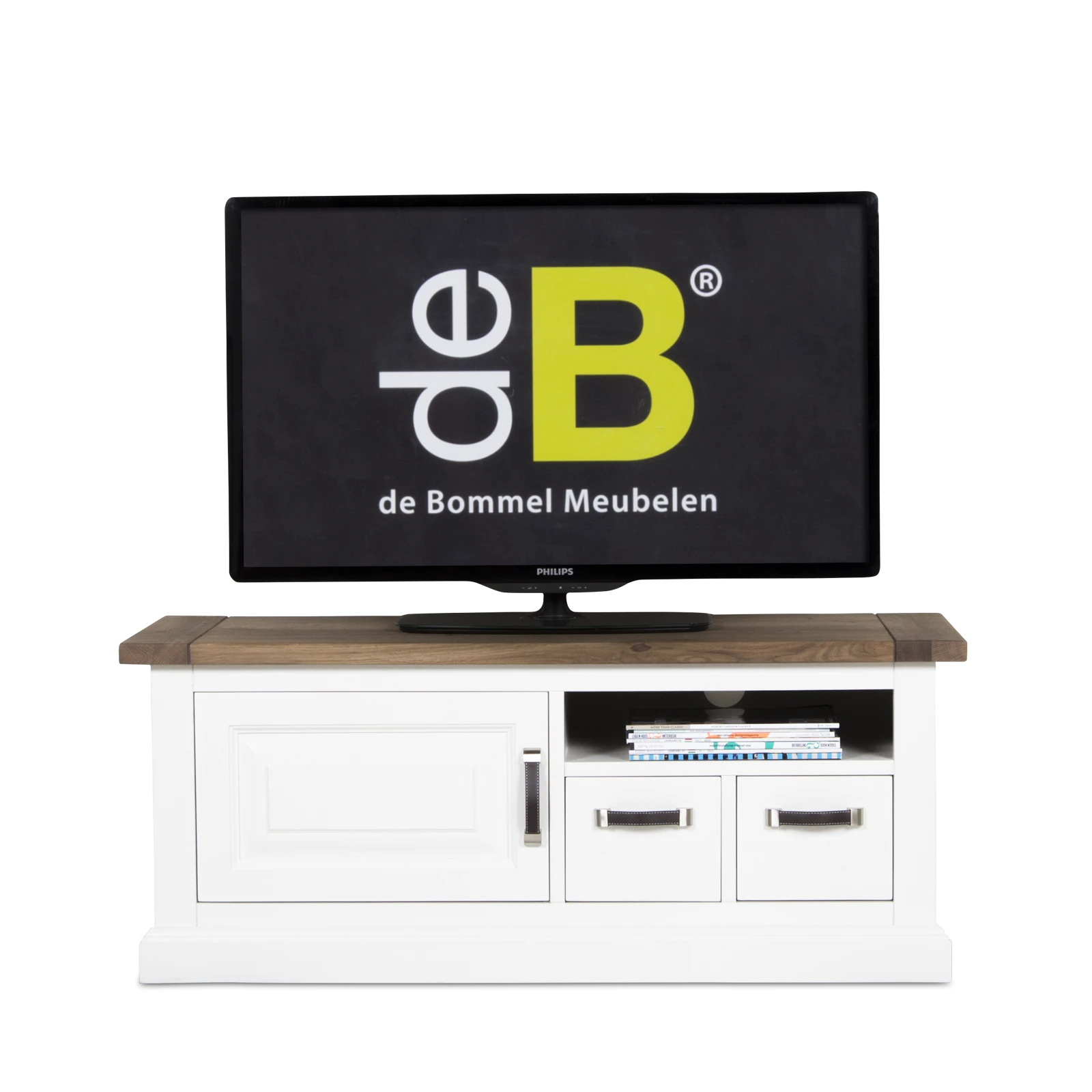 Tv meubel (120cm) Silvercreek - Combi Verweerd/RAL9010
