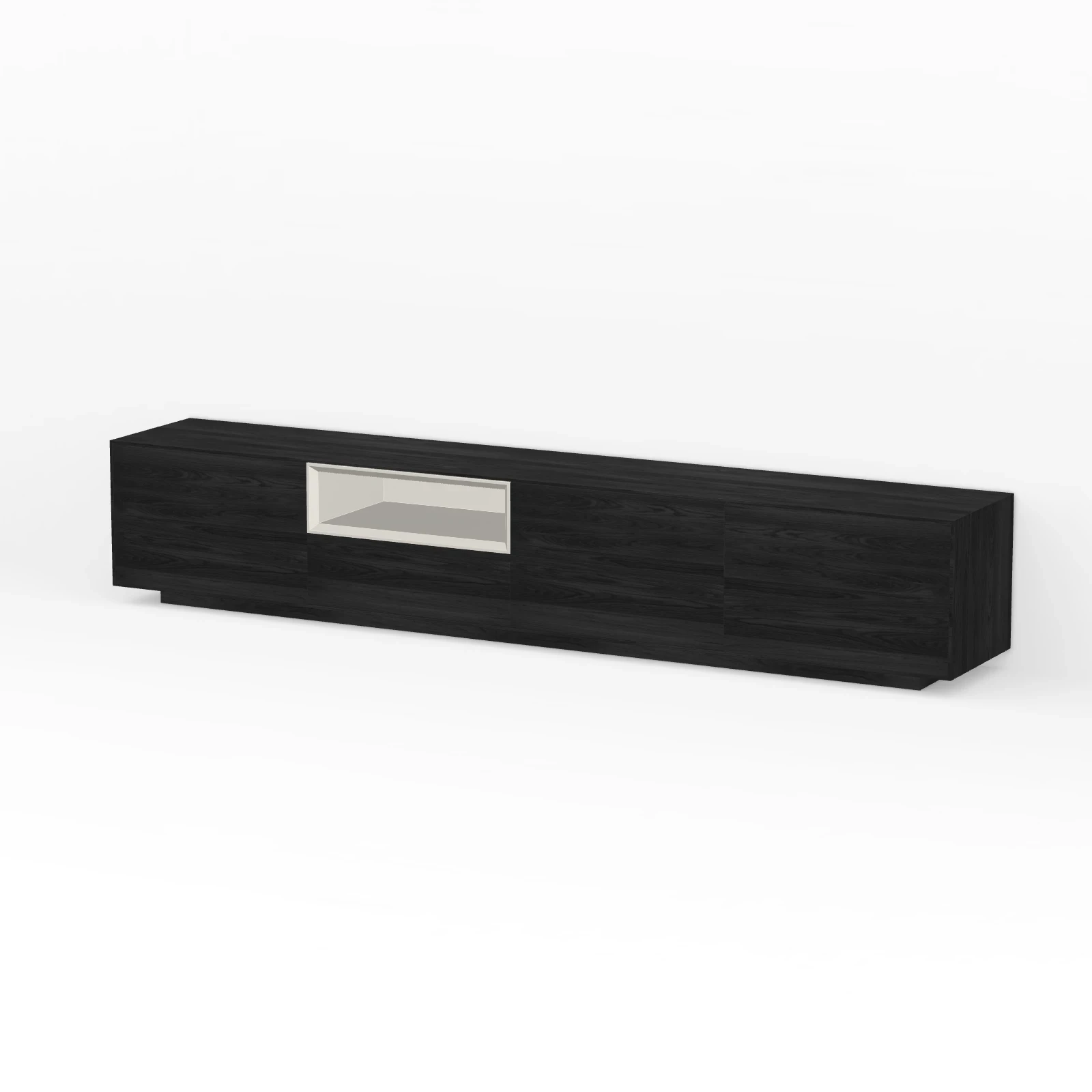 TV Meubel Black Sky 240cm Plint