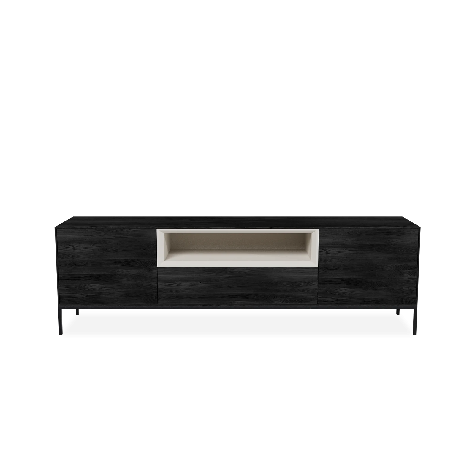 TV Meubel Black Sky 180cm Poot