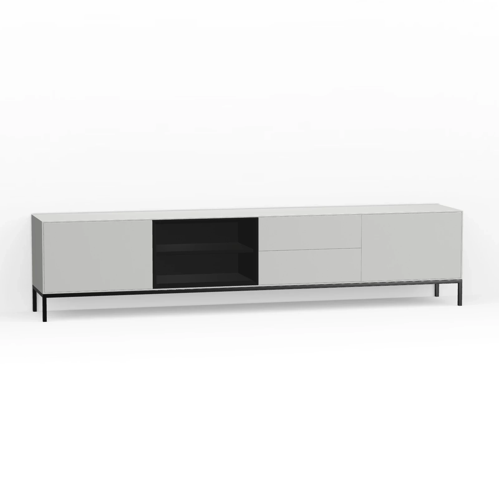 TV Meubel Tele Grey 240cm Poot