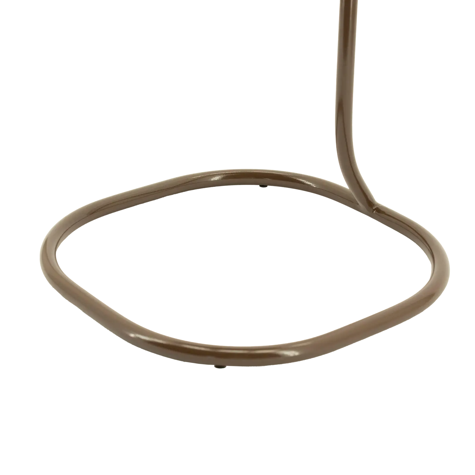 Bijzettafel Buddy - 32x32 cm - metaal Bruin