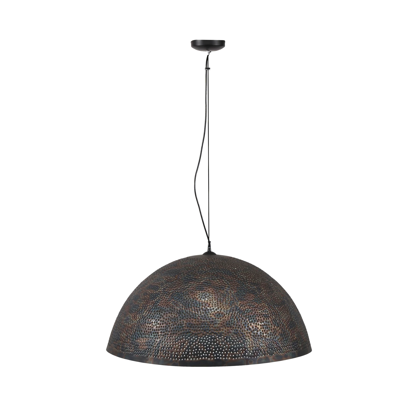 Hanglamp Punch (70cm) - Zwartbruin