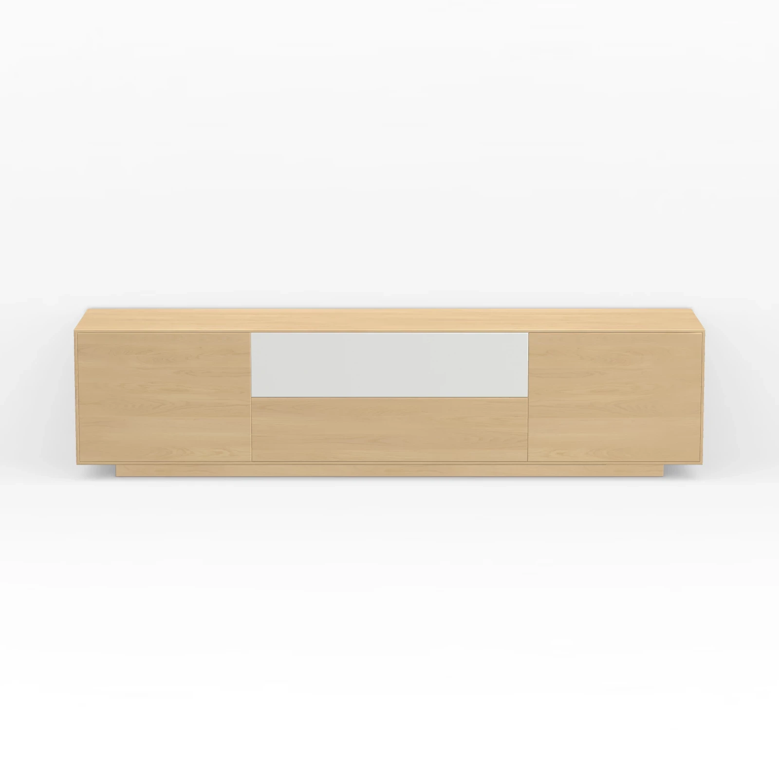 TV Meubel Nature White 180cm Plint