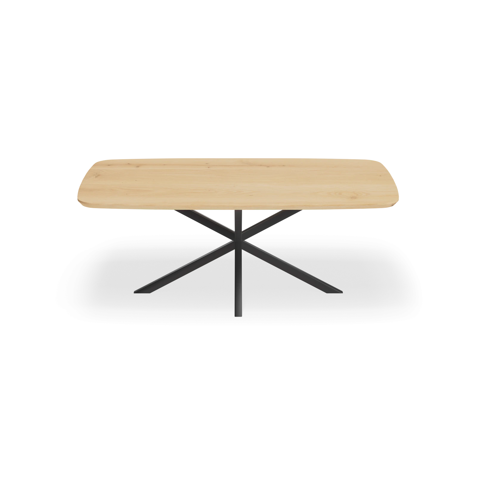 Eettafel North - Deens Ovaal Nature White (200x105cm)