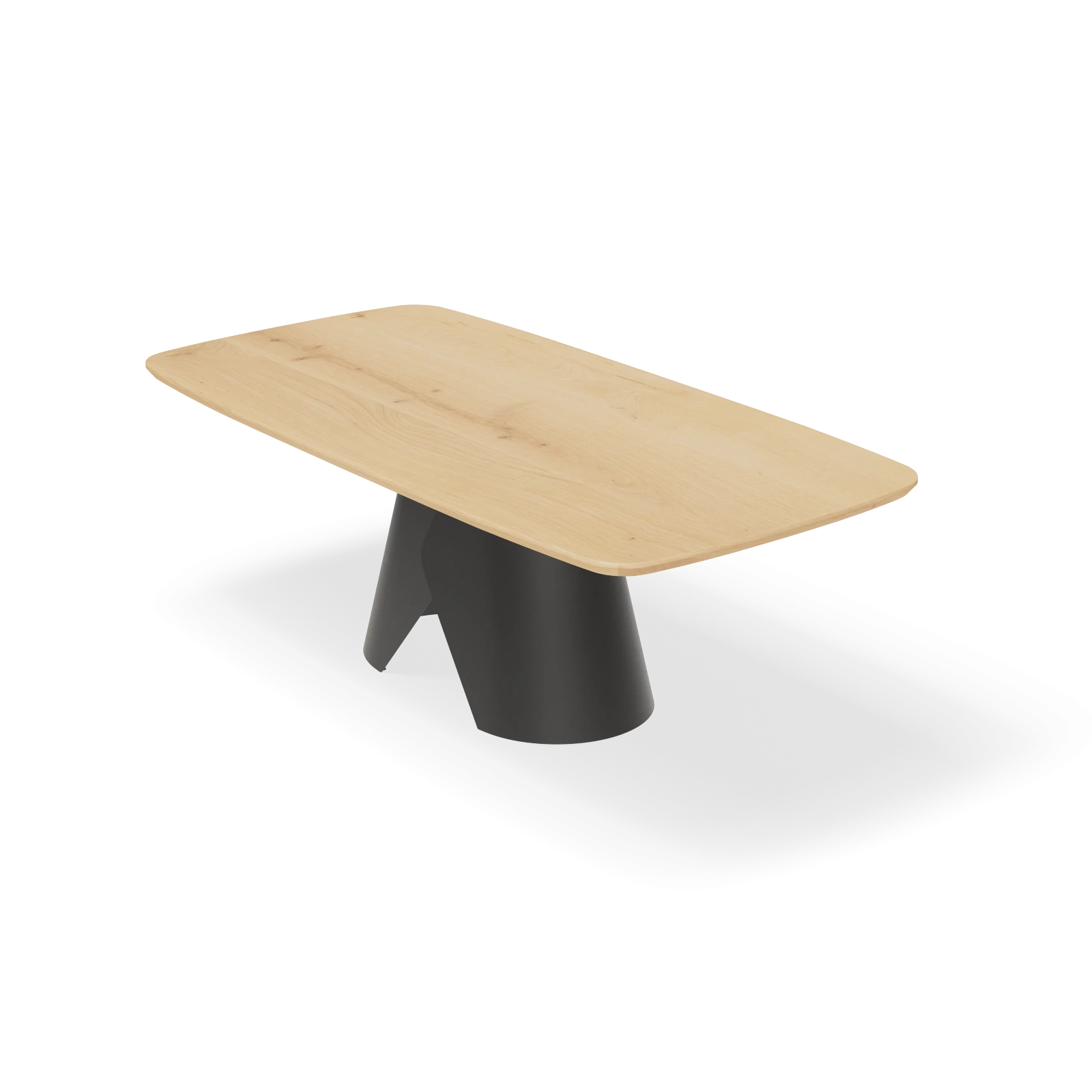 Eettafel Folded - Deens Ovaal Nature White (220x110cm)
