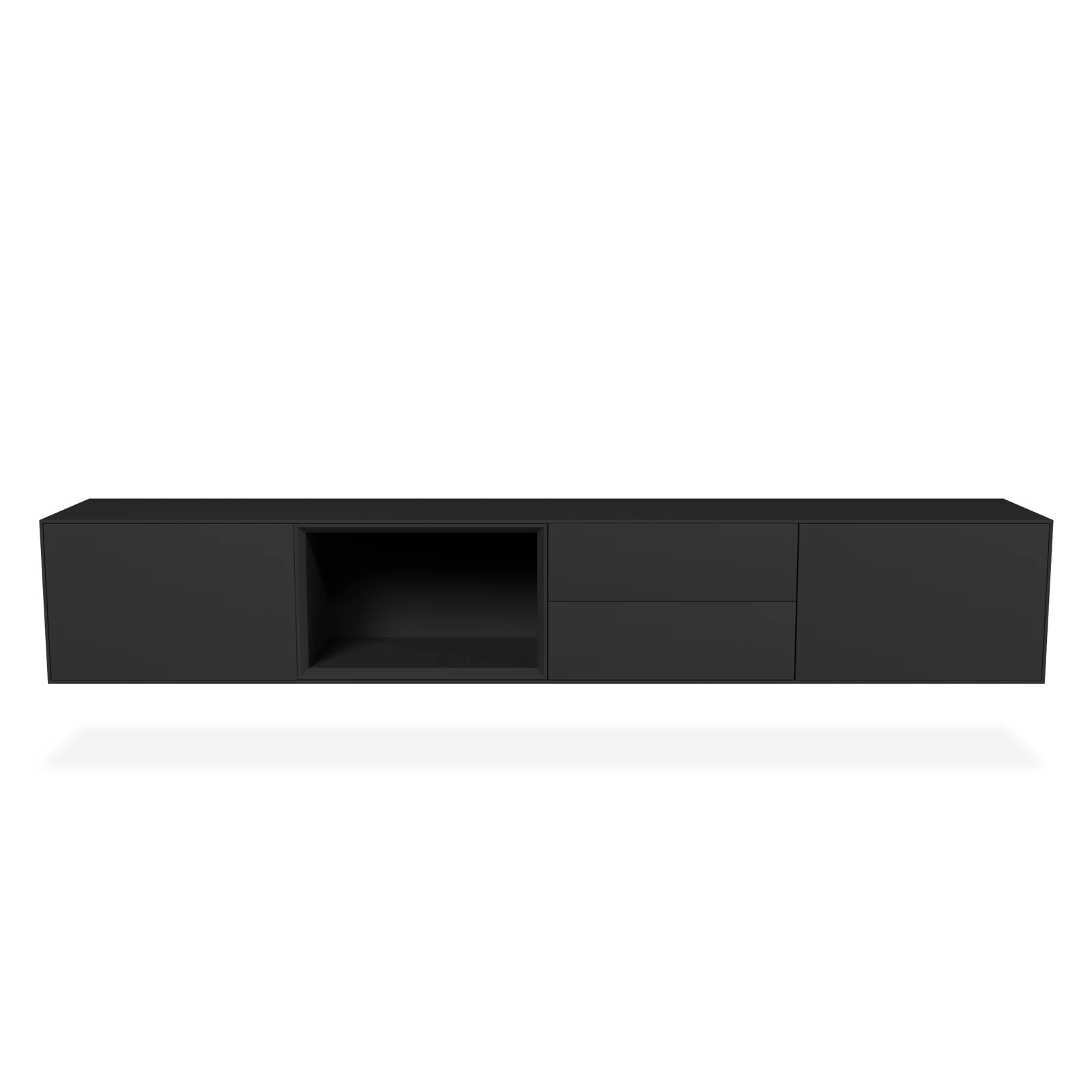 TV Meubel Black 240cm Zwevend