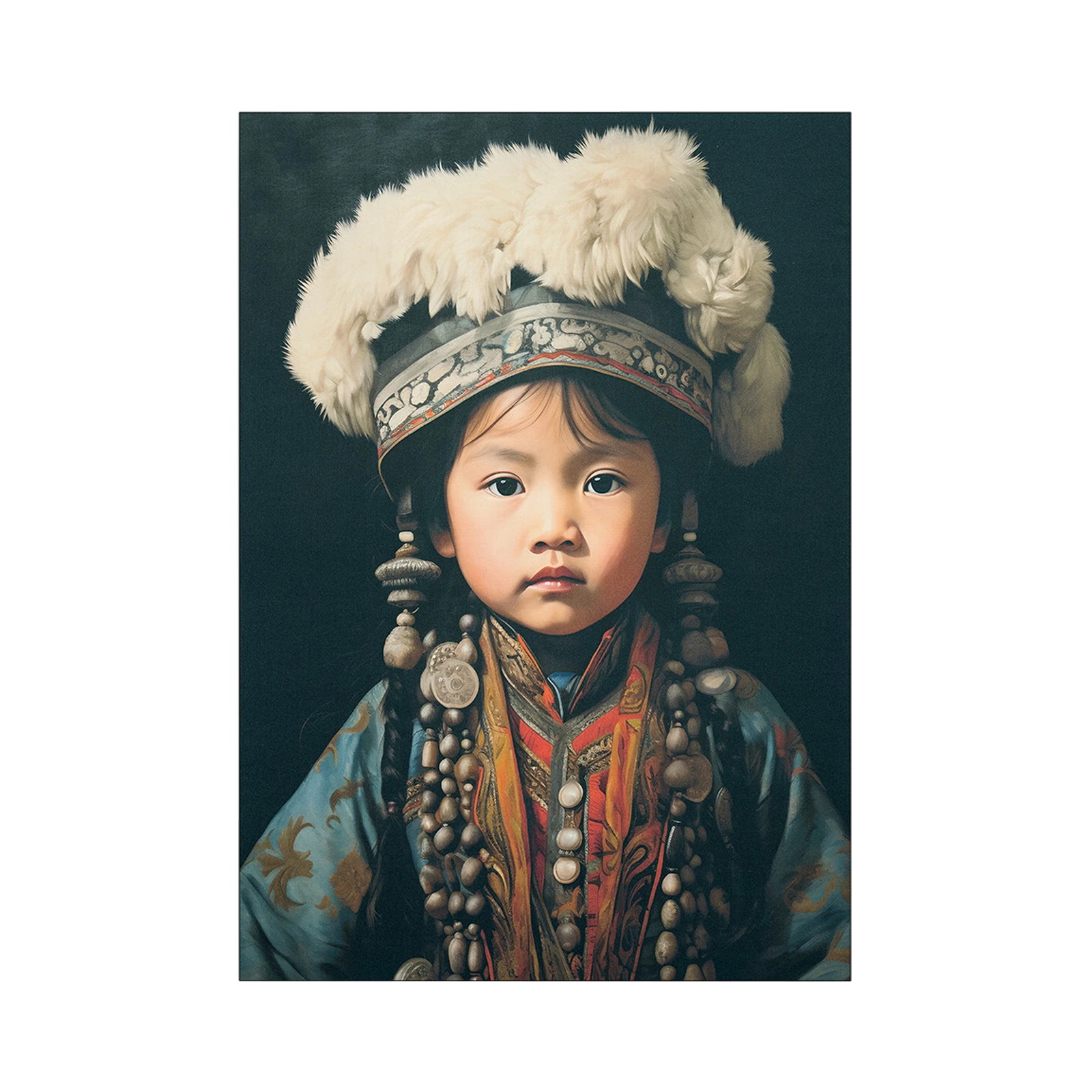 Wanddecoratie 145x110 Traditional Child 1 (medium)
