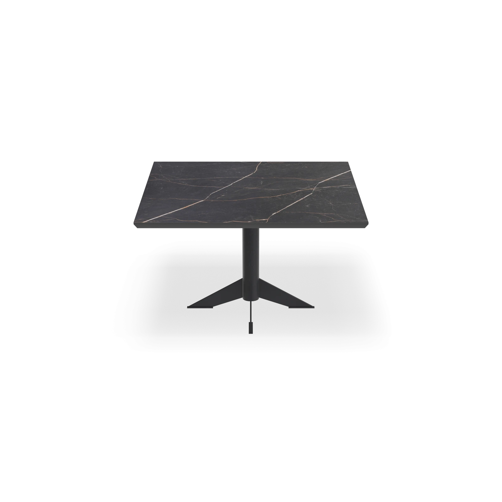 Eettafel Westfield - Vierkant HPL Marmerlook (130x130cm)