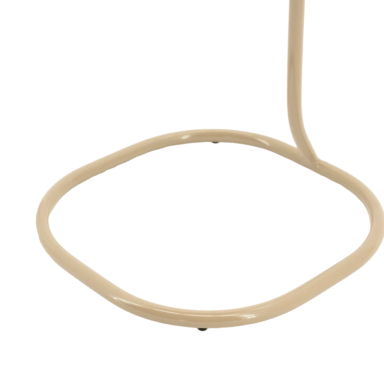 Bijzettafel Buddy - 32x32 cm - metaal Taupe