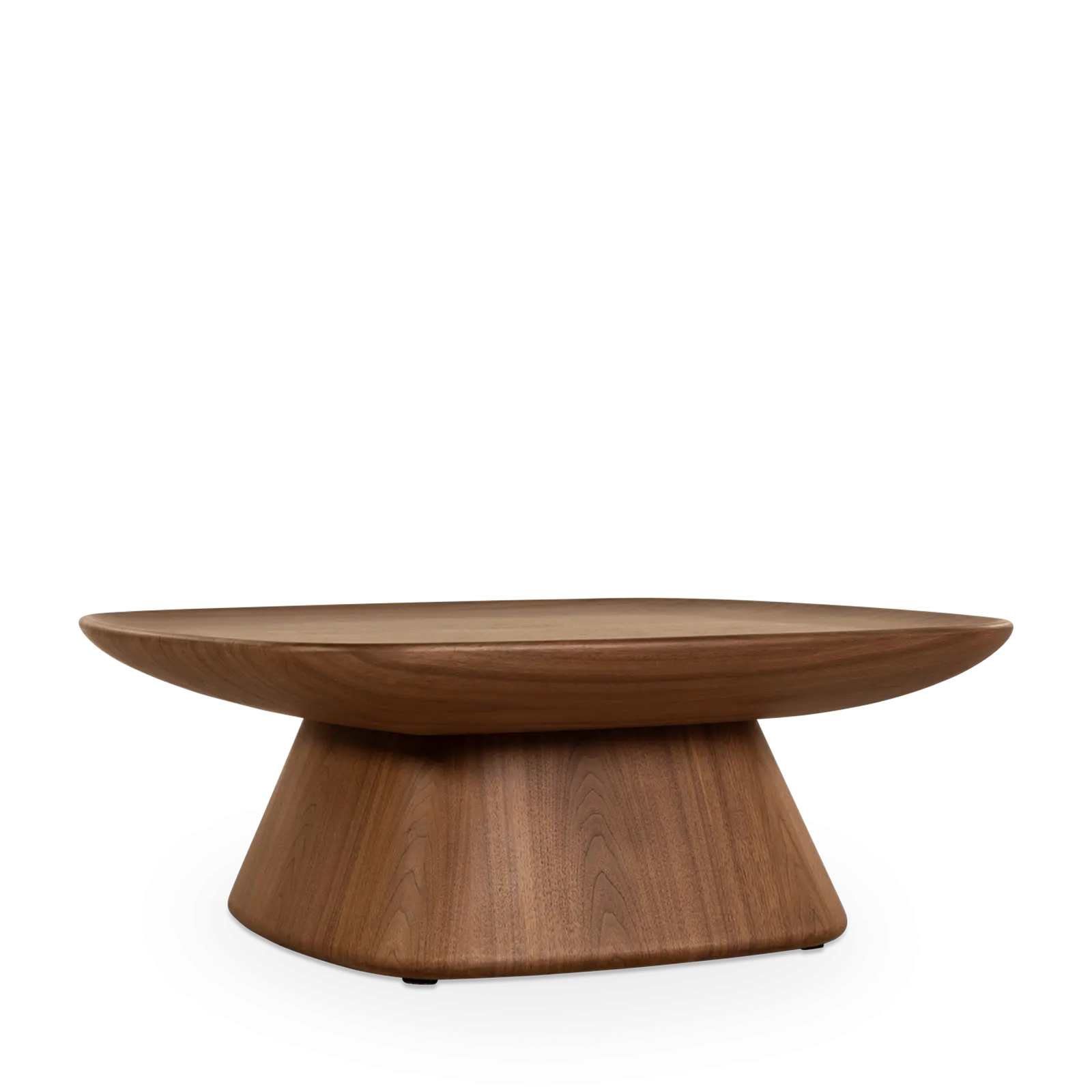 Salontafel Calum - vierkant 85x85 cm - Walnoot