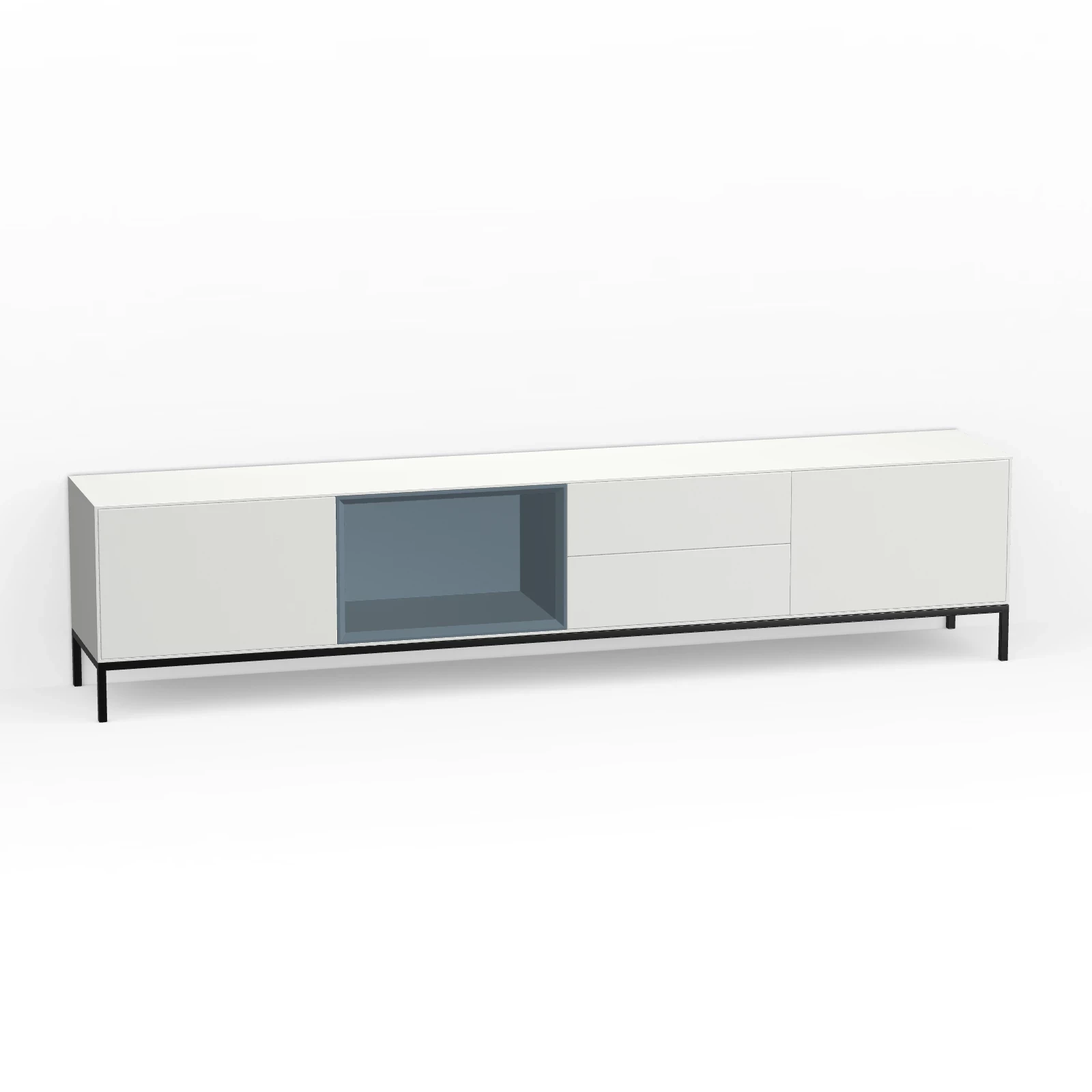 TV Meubel Signal White 240cm Poot