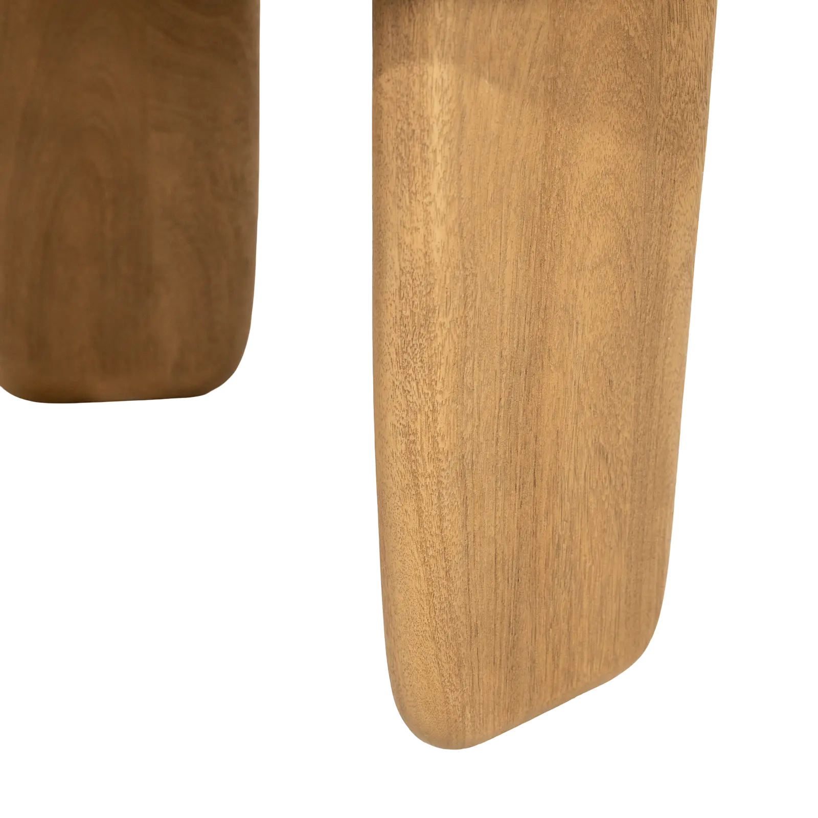 Salontafel Maud - organische vorm 65x57 cm - Mangohout Naturel