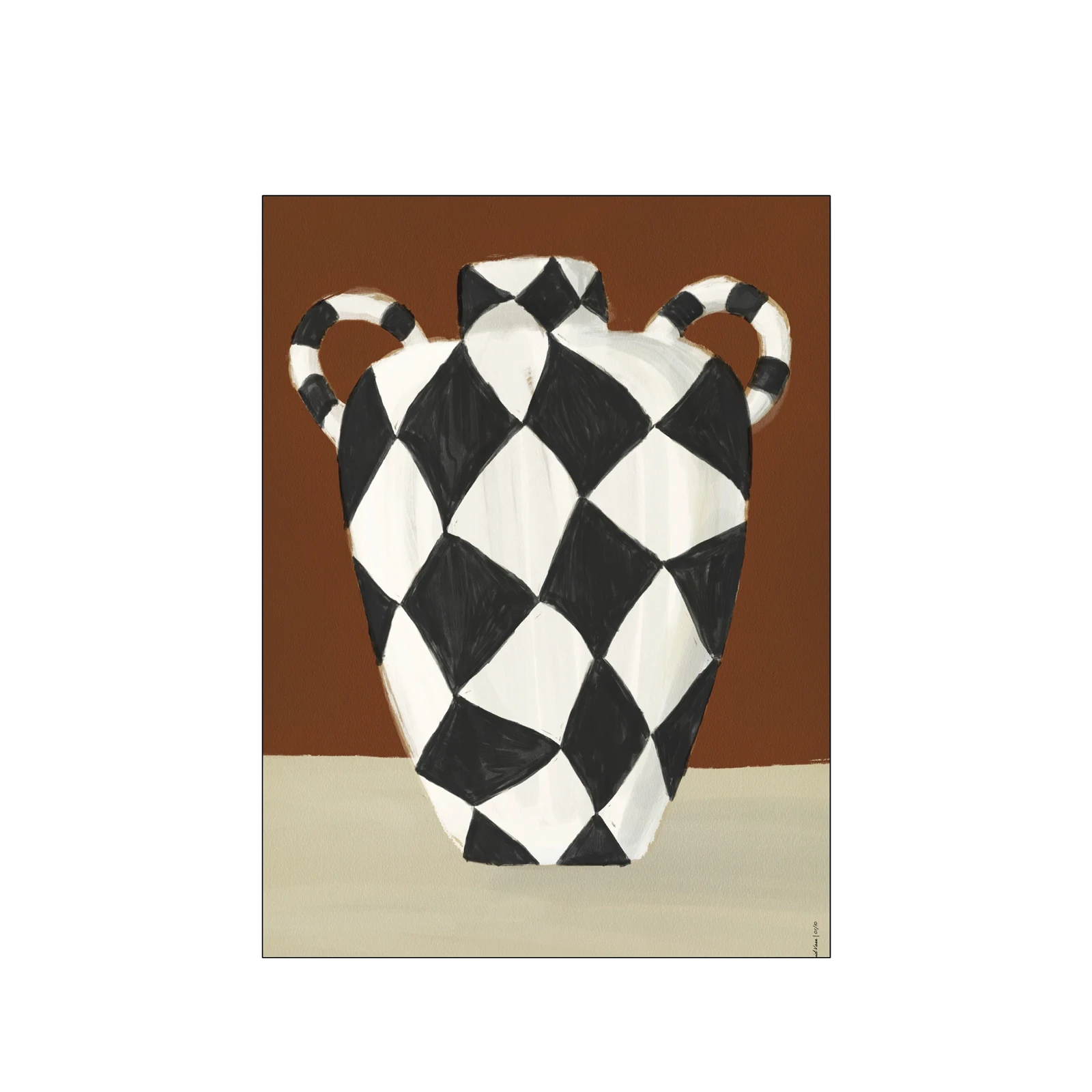 Wanddecoratie 80x110 Vivid Vase 01 (small)