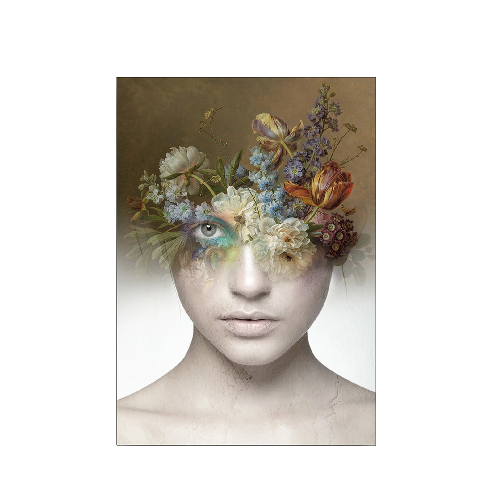 Wanddecoratie 110x80 Bloom (small)