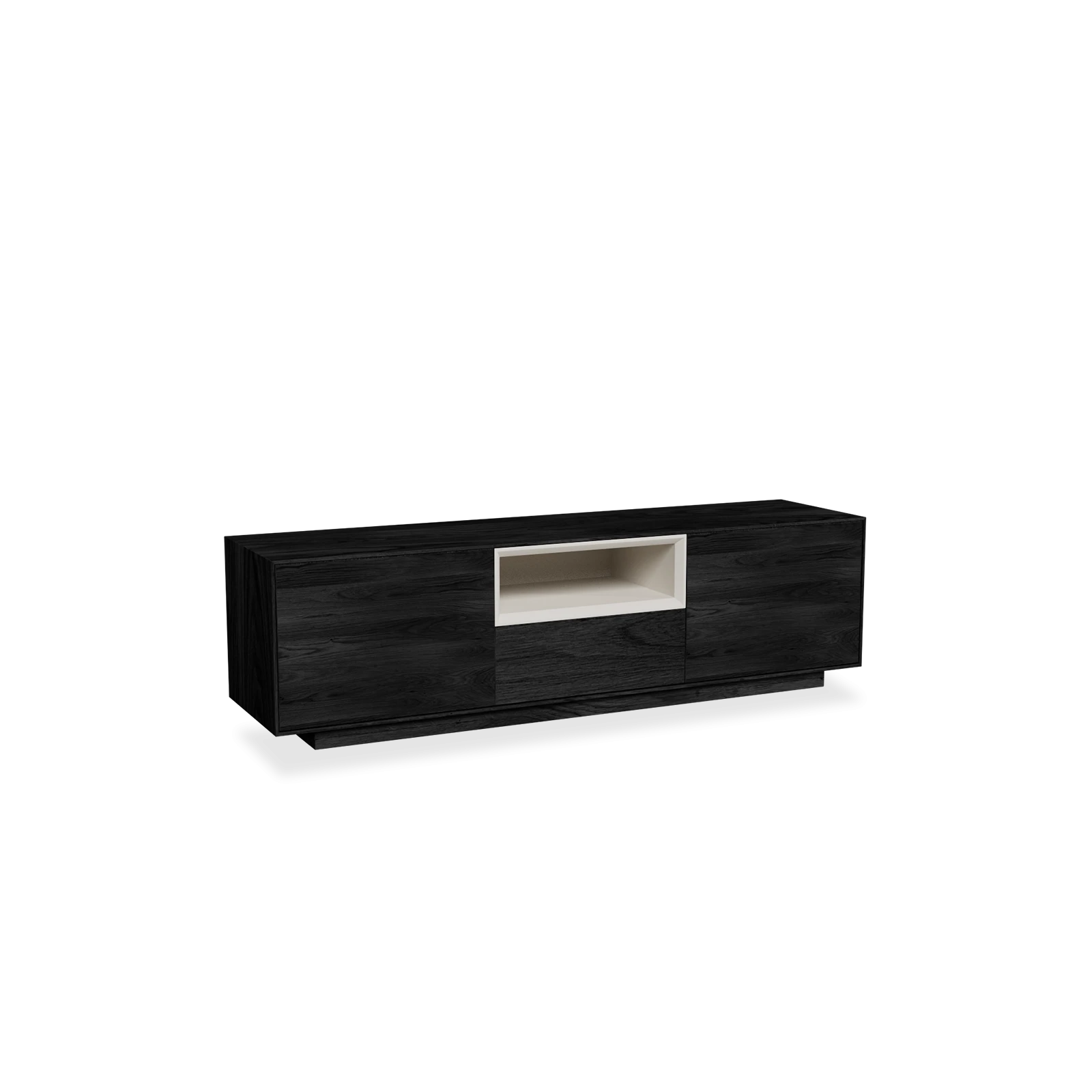TV Meubel Black Sky 160cm Plint