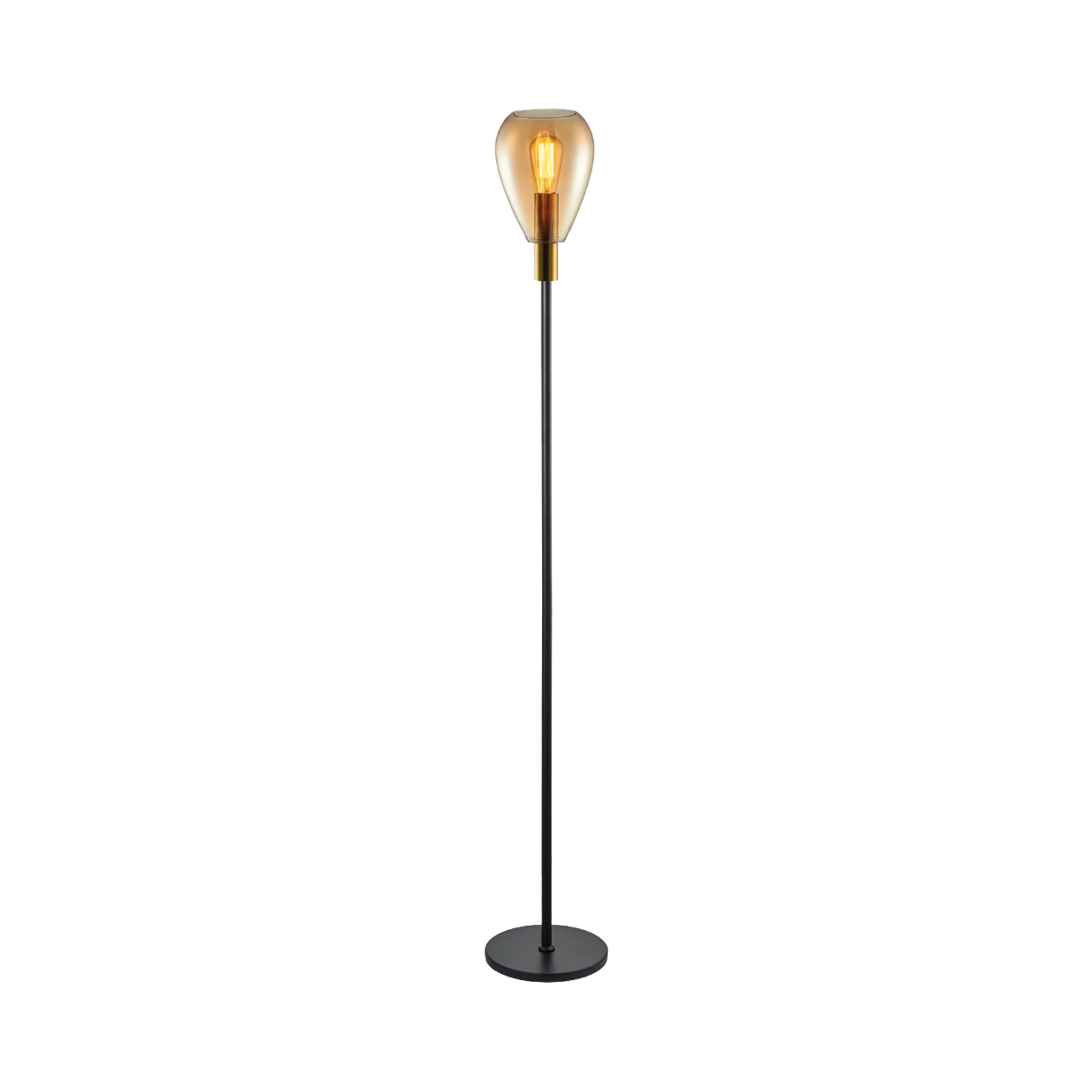 Vloerlamp Dorato - Brons/goud