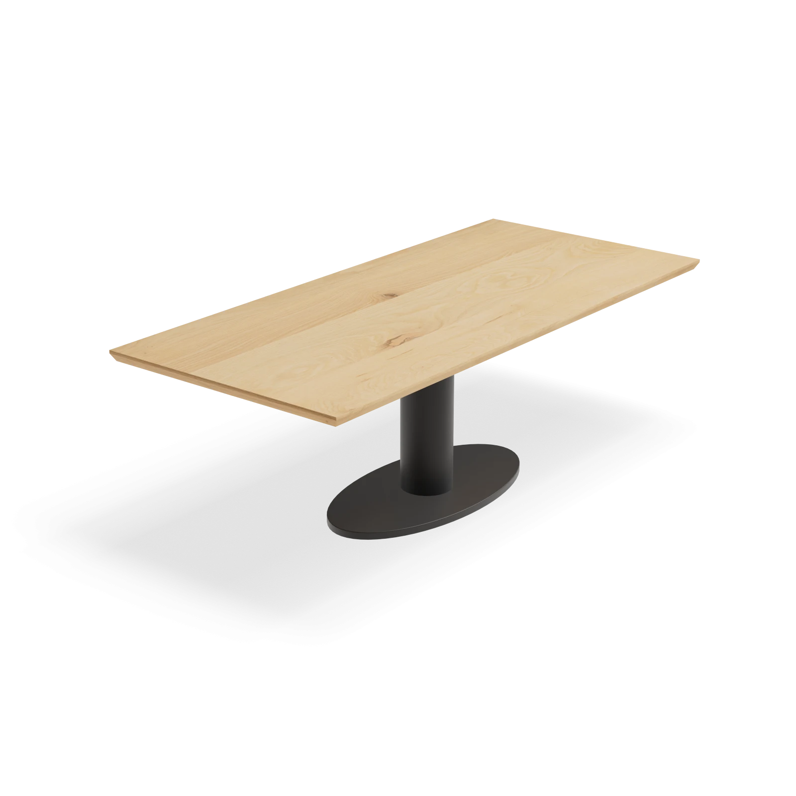 Eettafel Tube - Rechthoek Nature White (220x100cm)