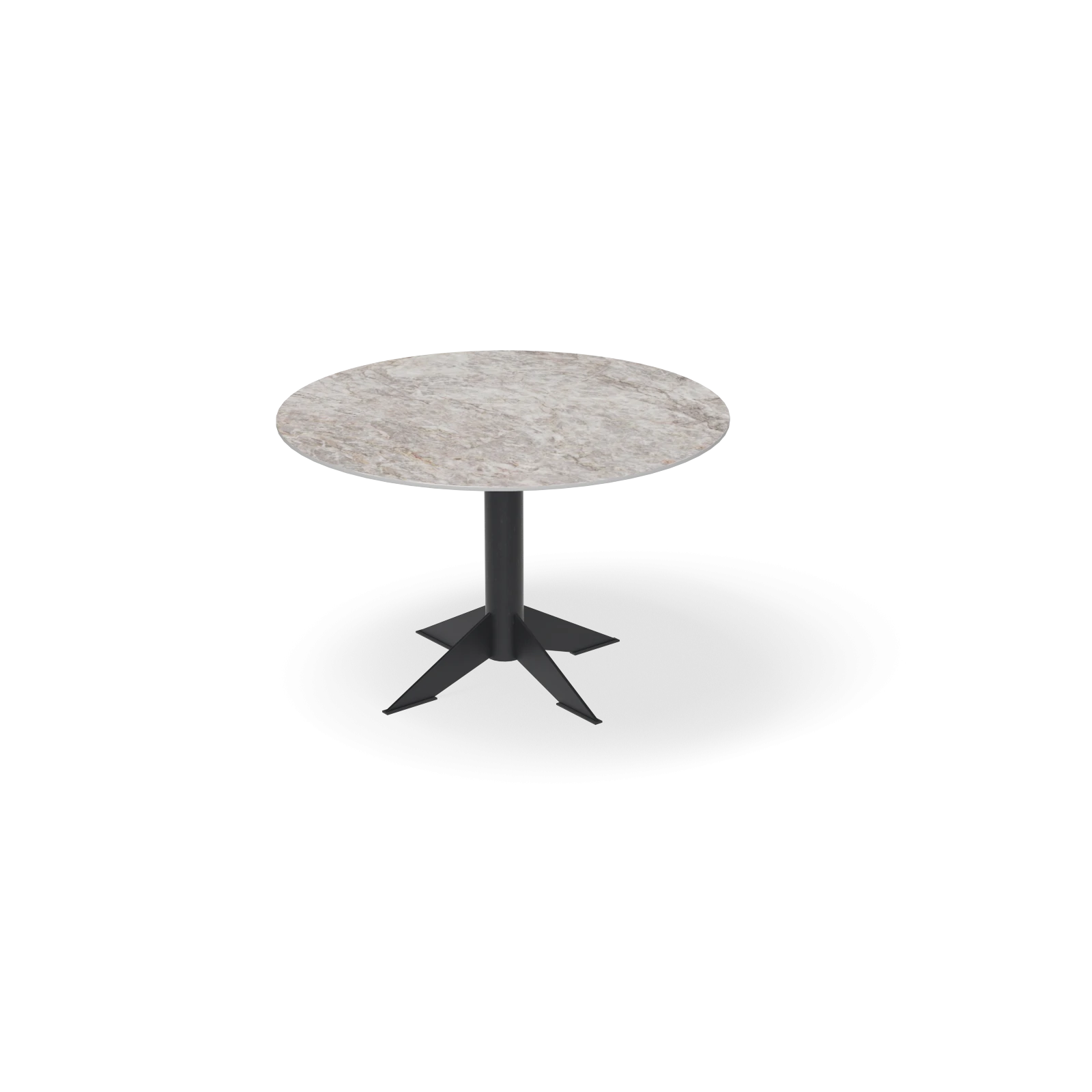 Eettafel Westfield - Rond Keramiek Fior Di Pesco Satin (120cm)