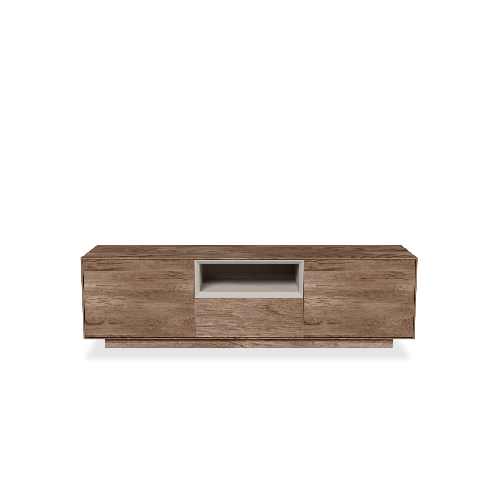 TV Meubel Kiezel 160cm Plint