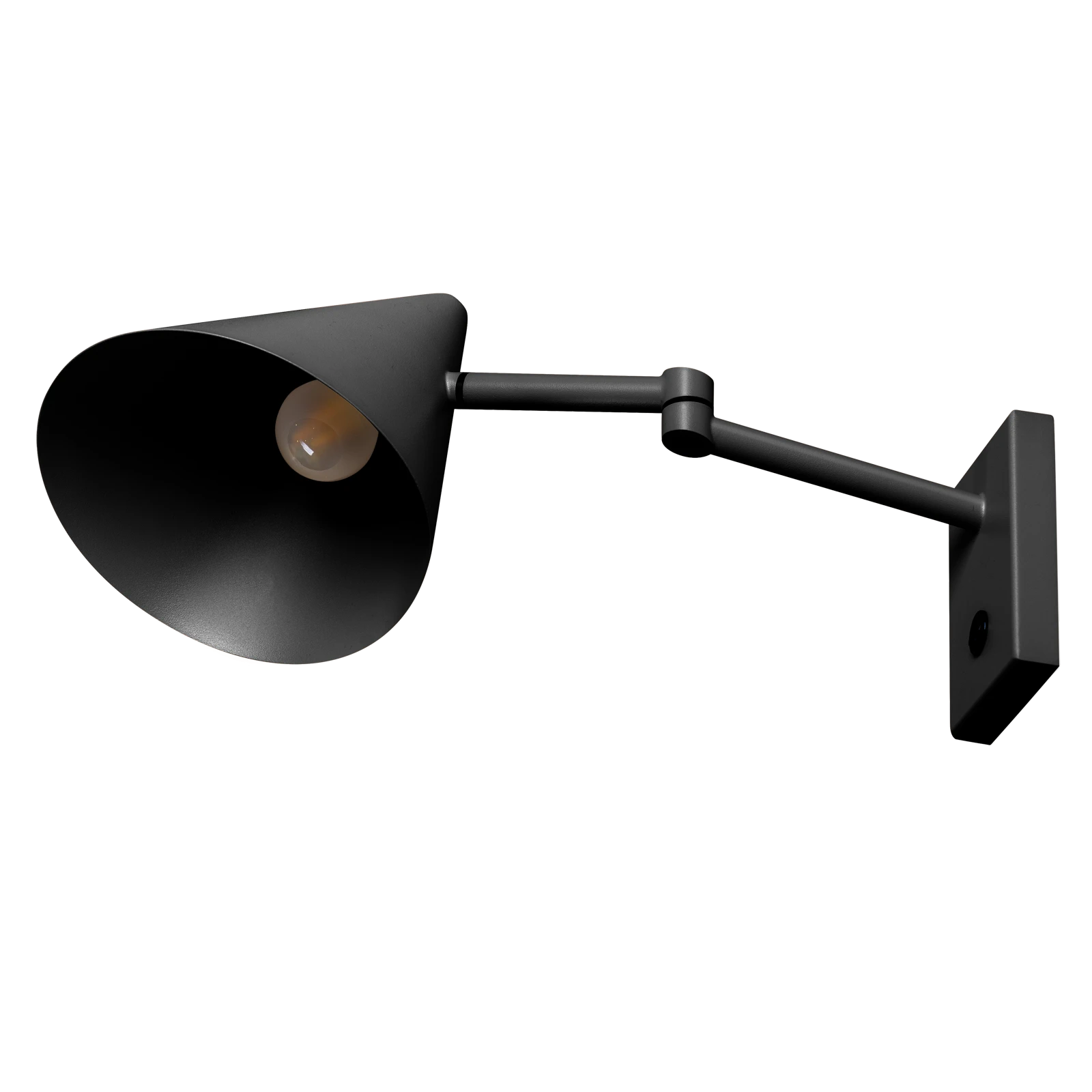 Wandlamp Marvis - Zwart