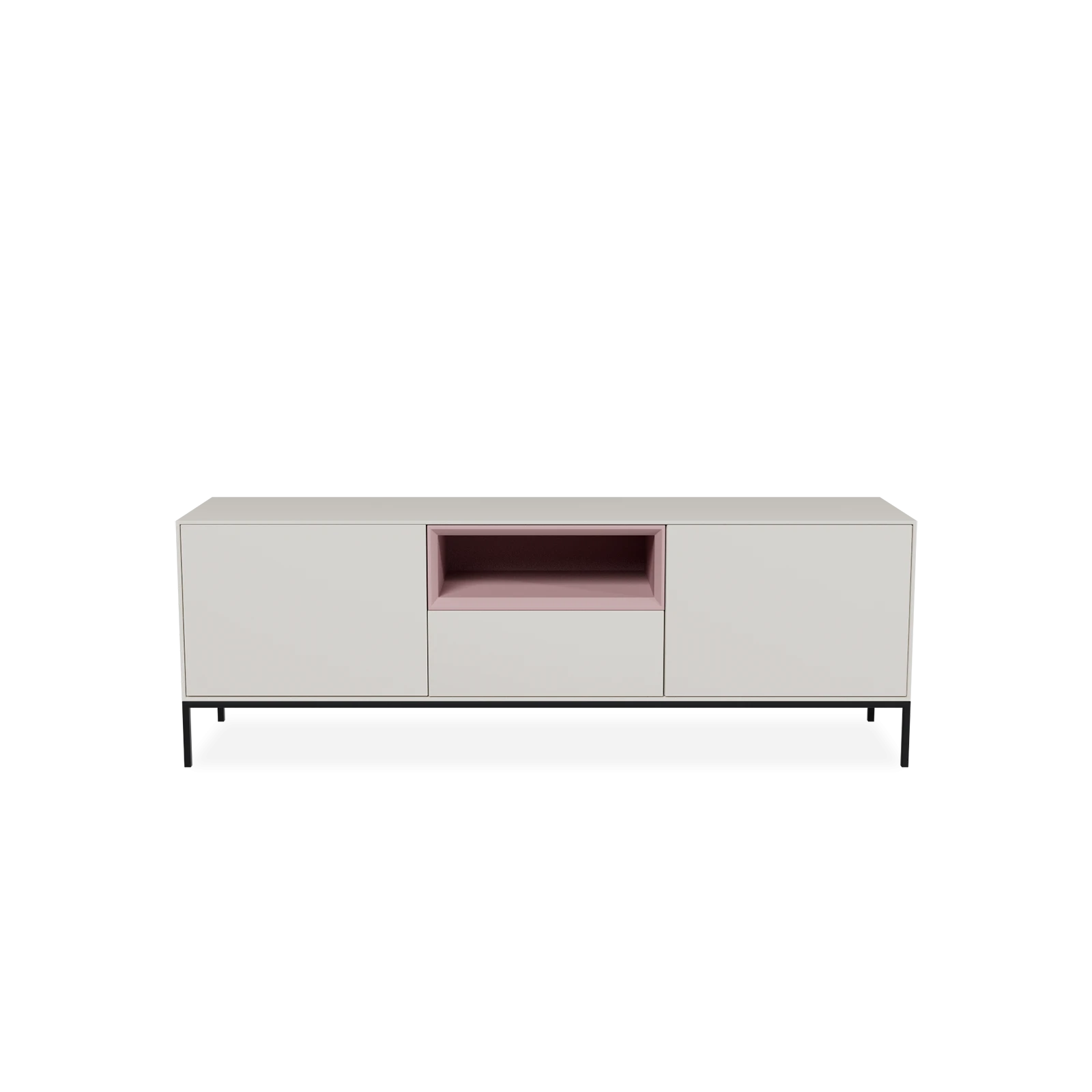 TV Meubel Pepper White 160cm Poot