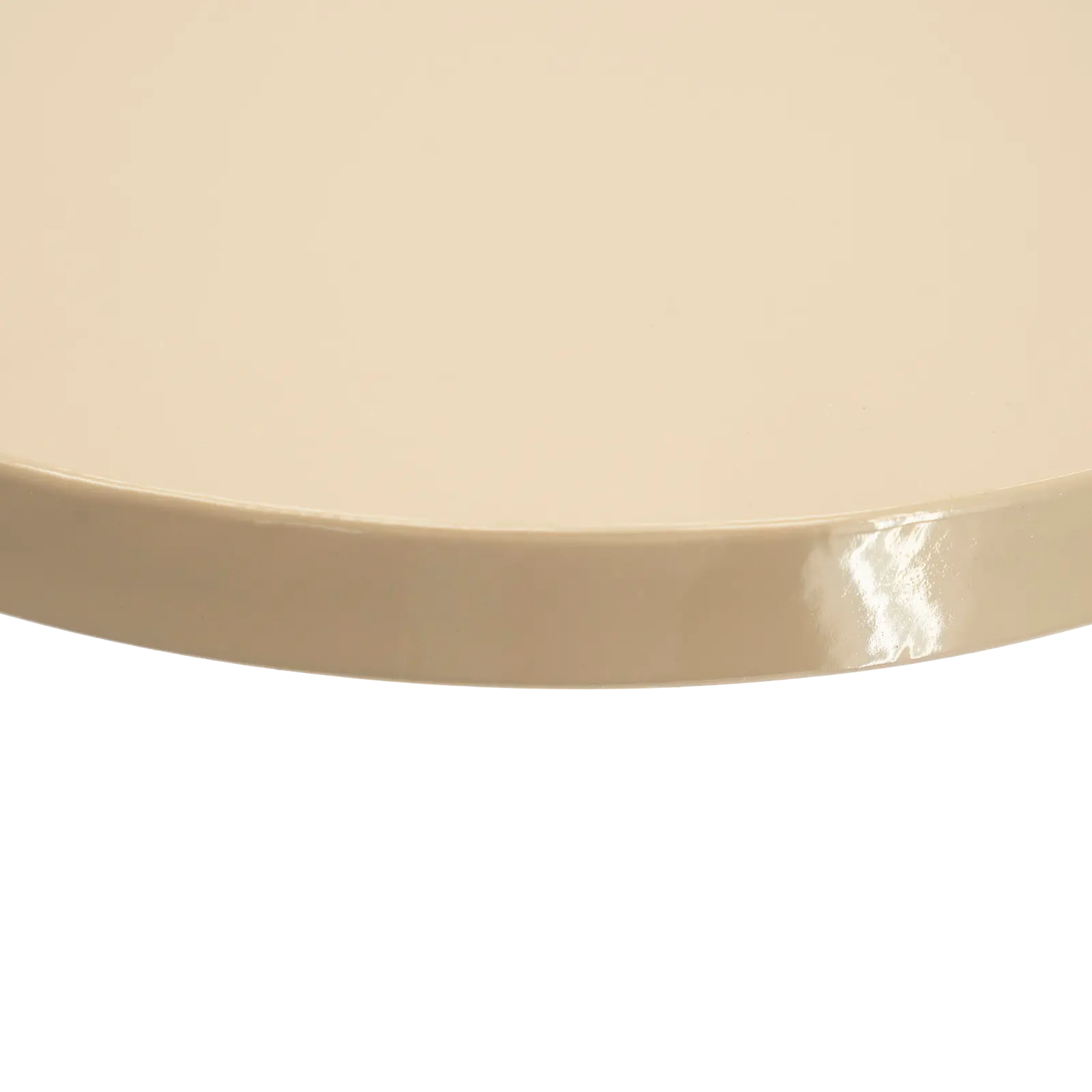 Bijzettafel Buddy - 32x32 cm - metaal Taupe
