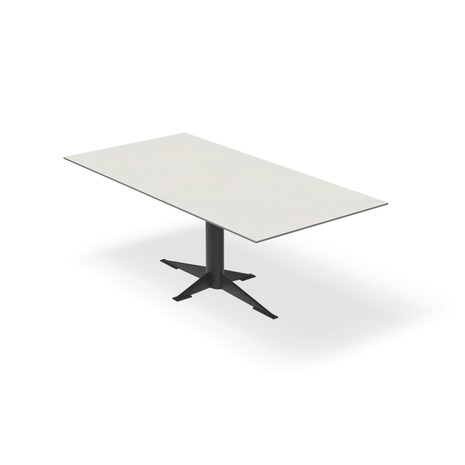 Eettafel Westfield - Rechthoek Keramiek Altissimo Satin (200x100cm)