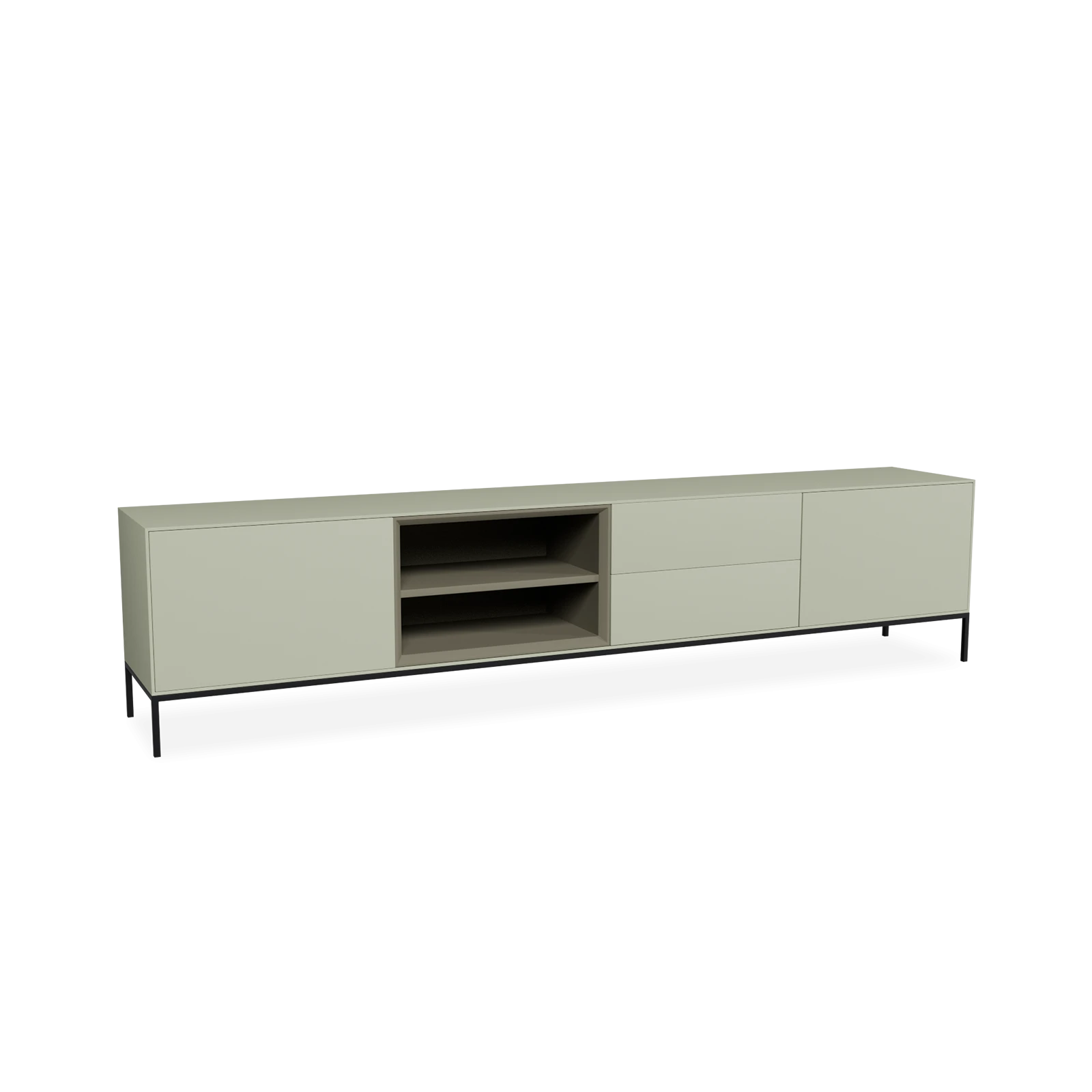 TV Meubel Nile Green 240cm Poot