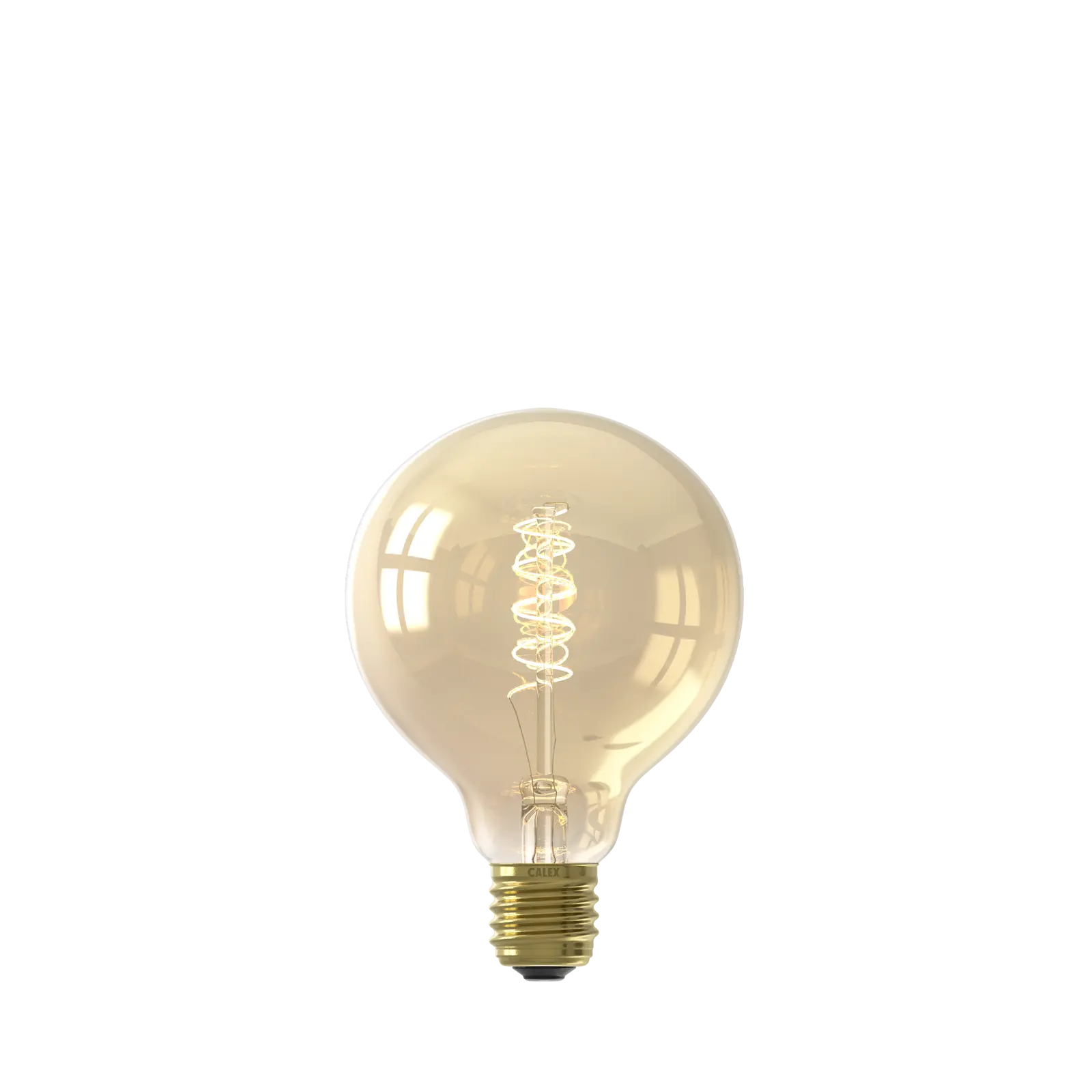 Lichtbron Flex Globe (140x95mm) Gold E27