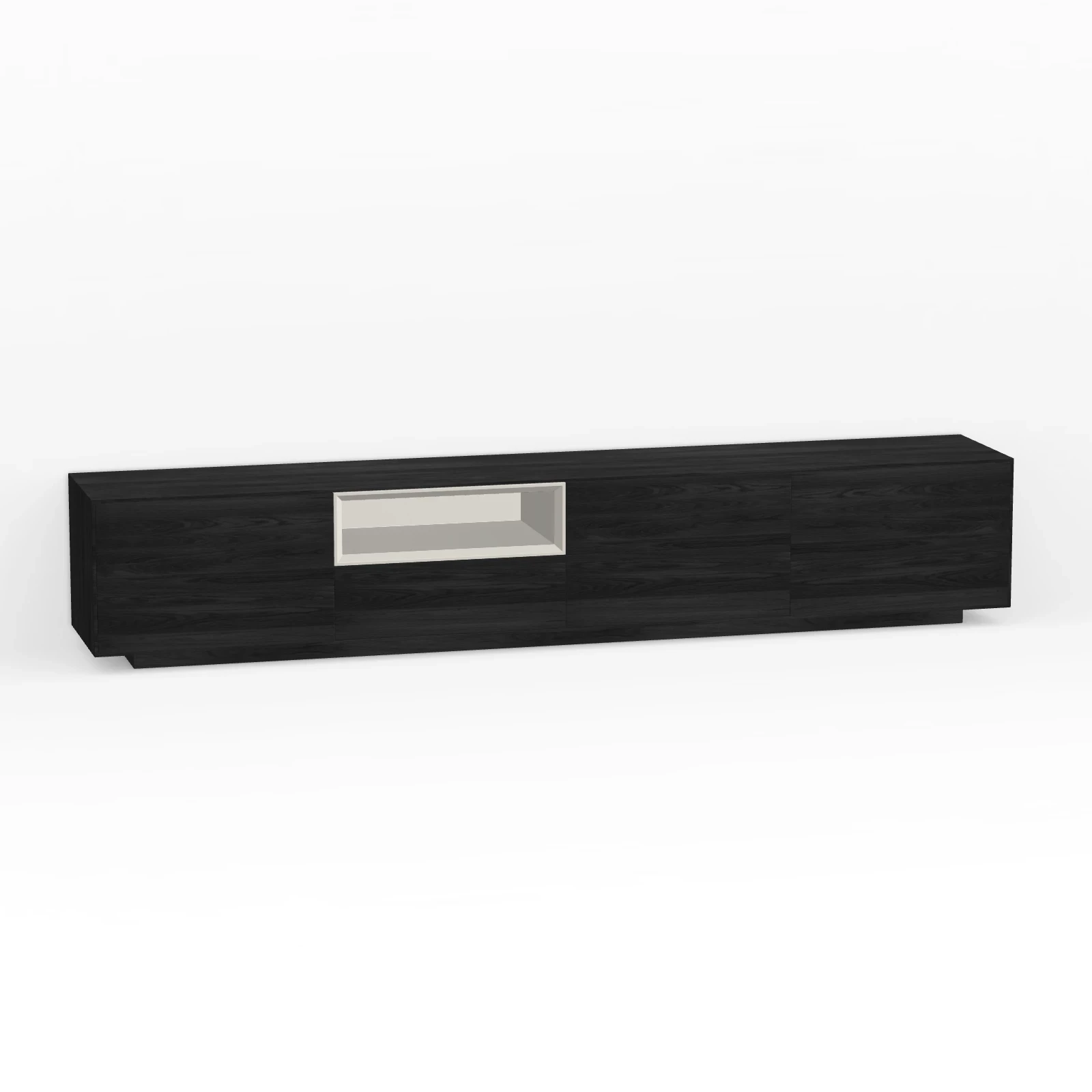 TV Meubel Black Sky 240cm Plint