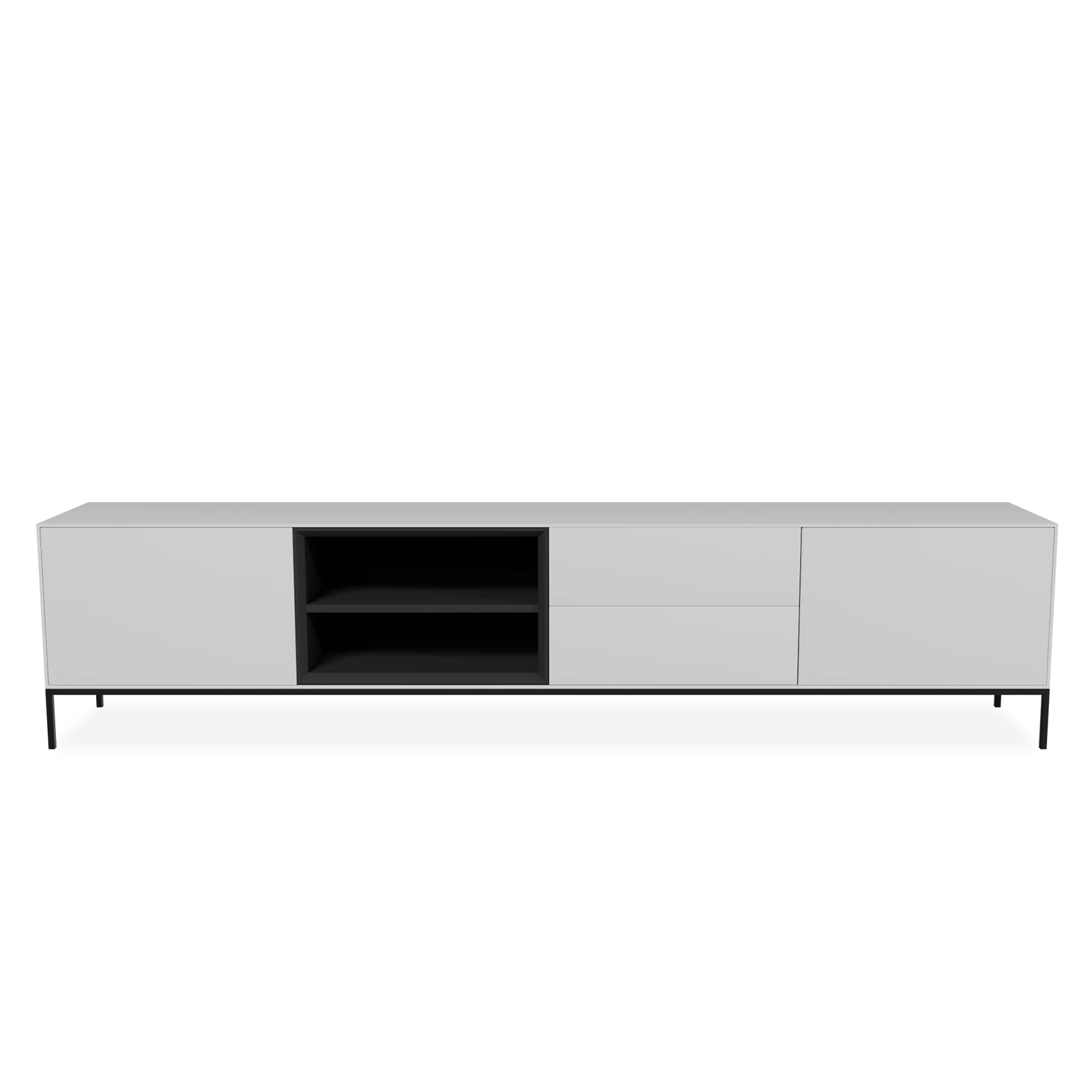 TV Meubel Tele Grey 240cm Poot