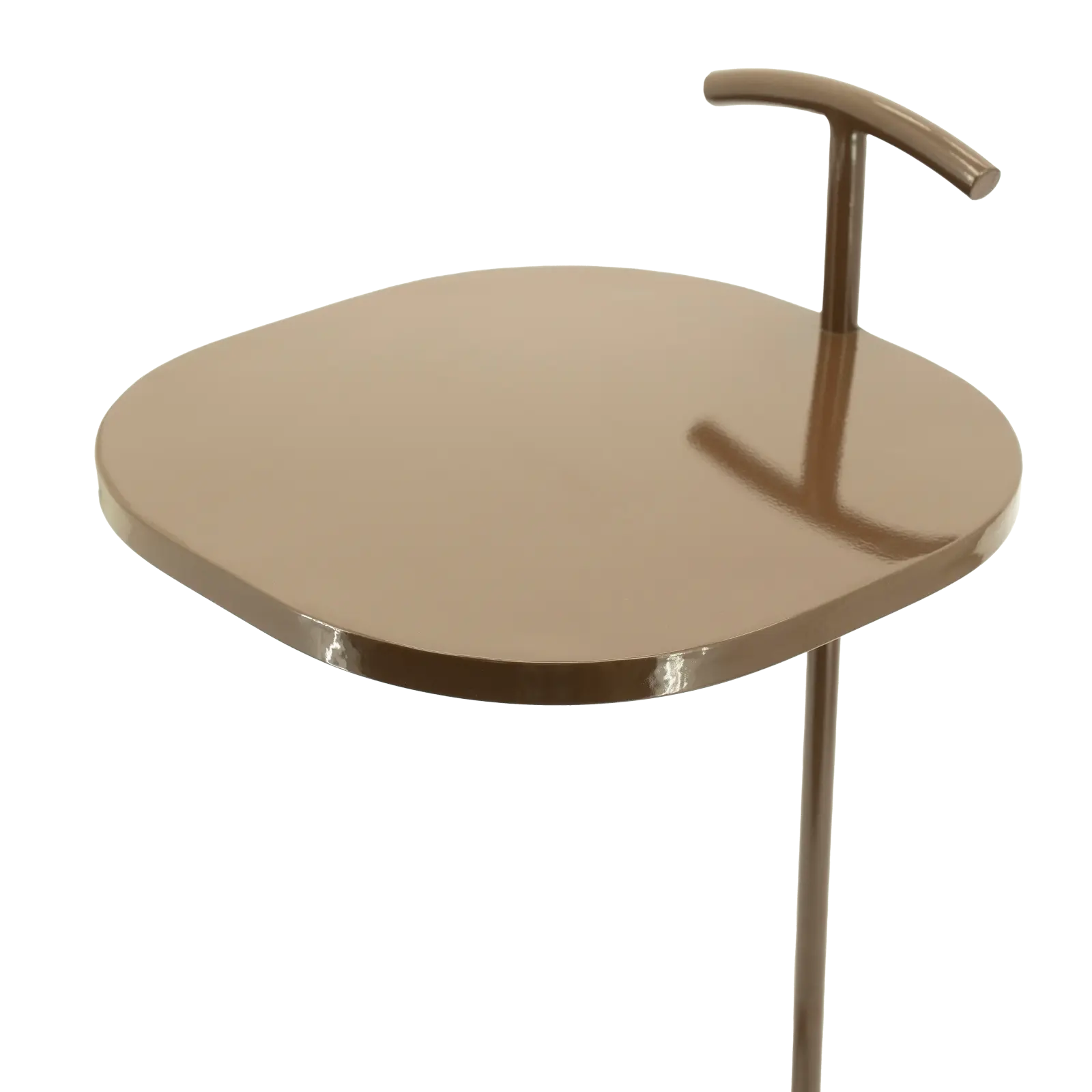 Bijzettafel Buddy - 32x32 cm - metaal Bruin