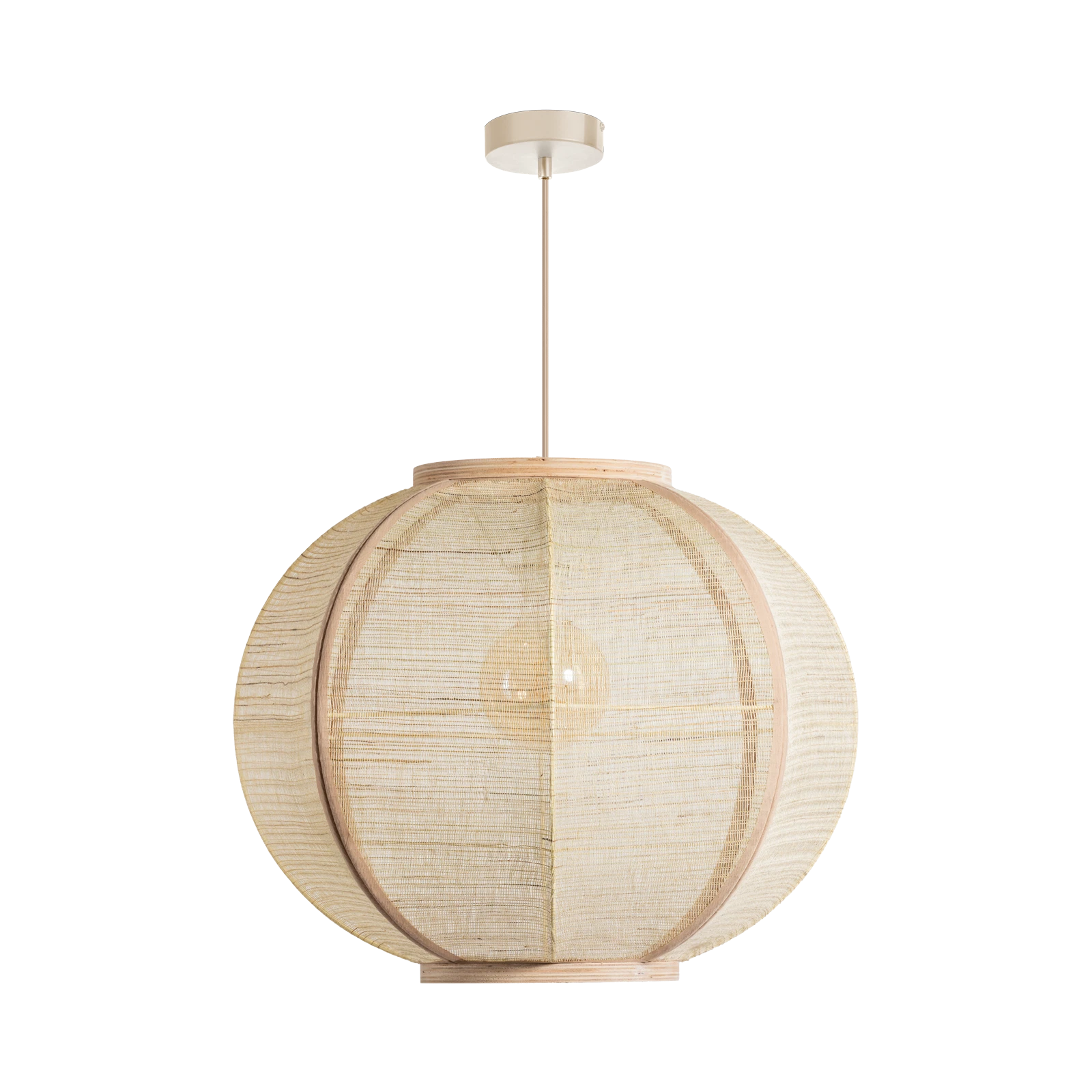 Hanglamp Fabric (58cm) zand