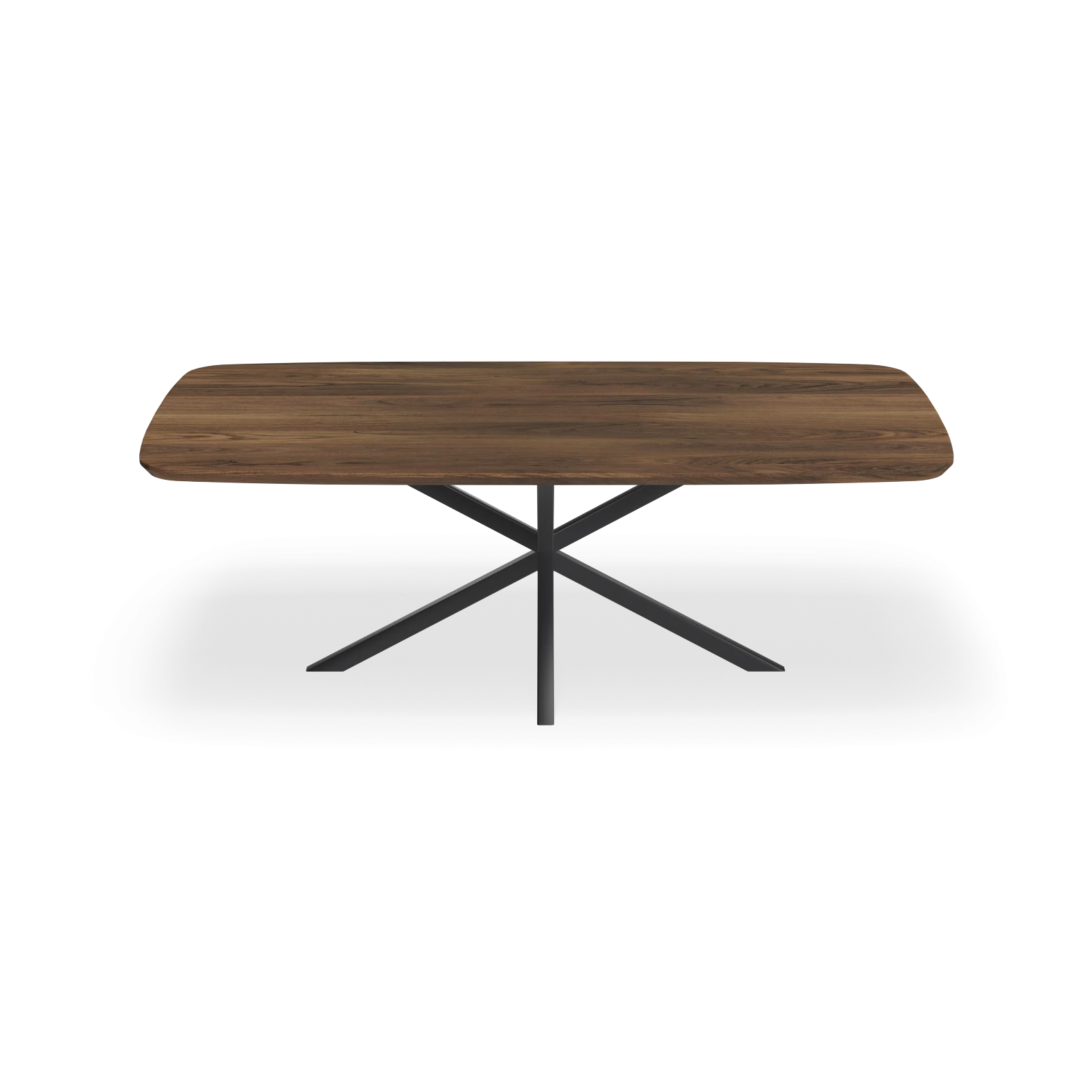 Eettafel North - Deens Ovaal Notenhout (220x110cm)