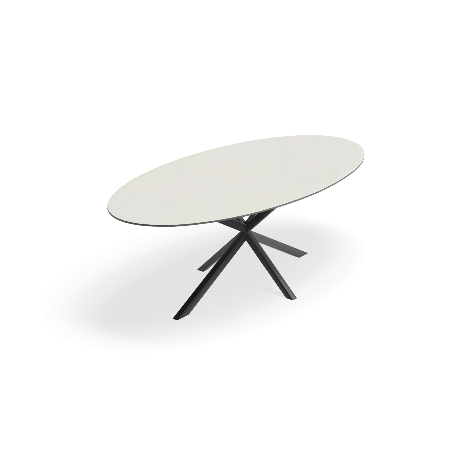 Eettafel North - Ovaal Keramiek Altissimo (220x110cm)