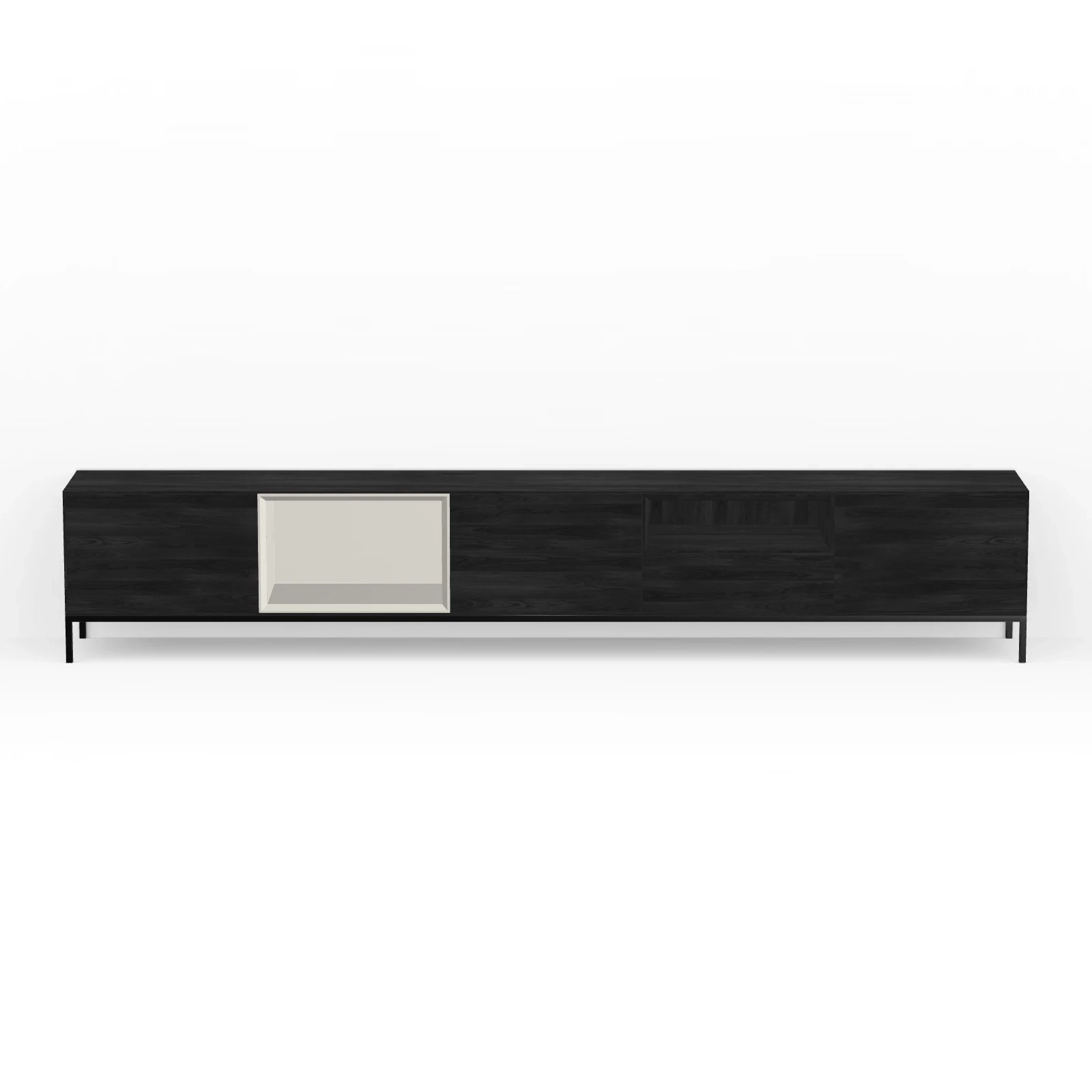 TV Meubel Black Sky 300cm Poot