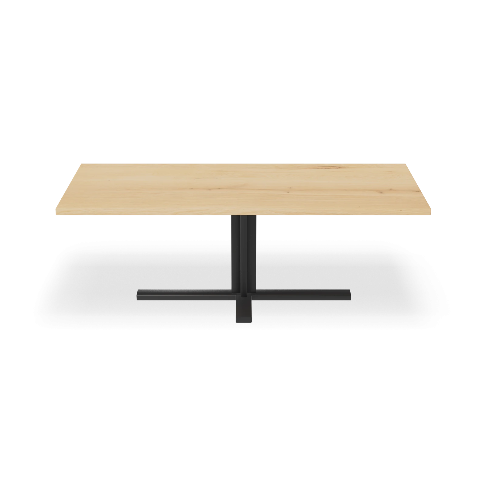 Eettafel Kolos - Rechthoek Eiken Nature White (220x100cm)