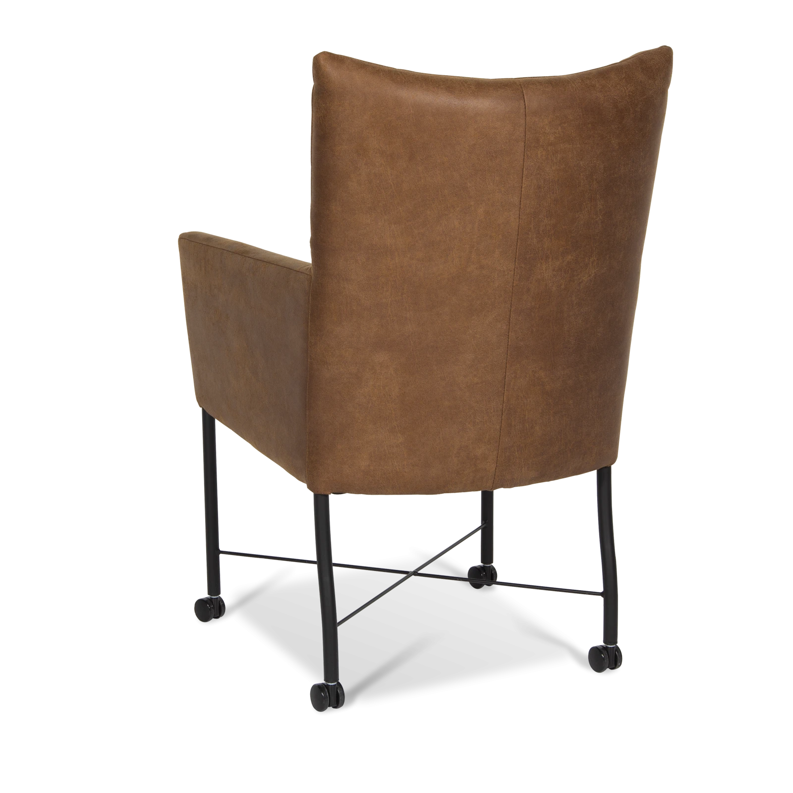 Armstoel Pim - Bizon Cognac (incl. kruis)