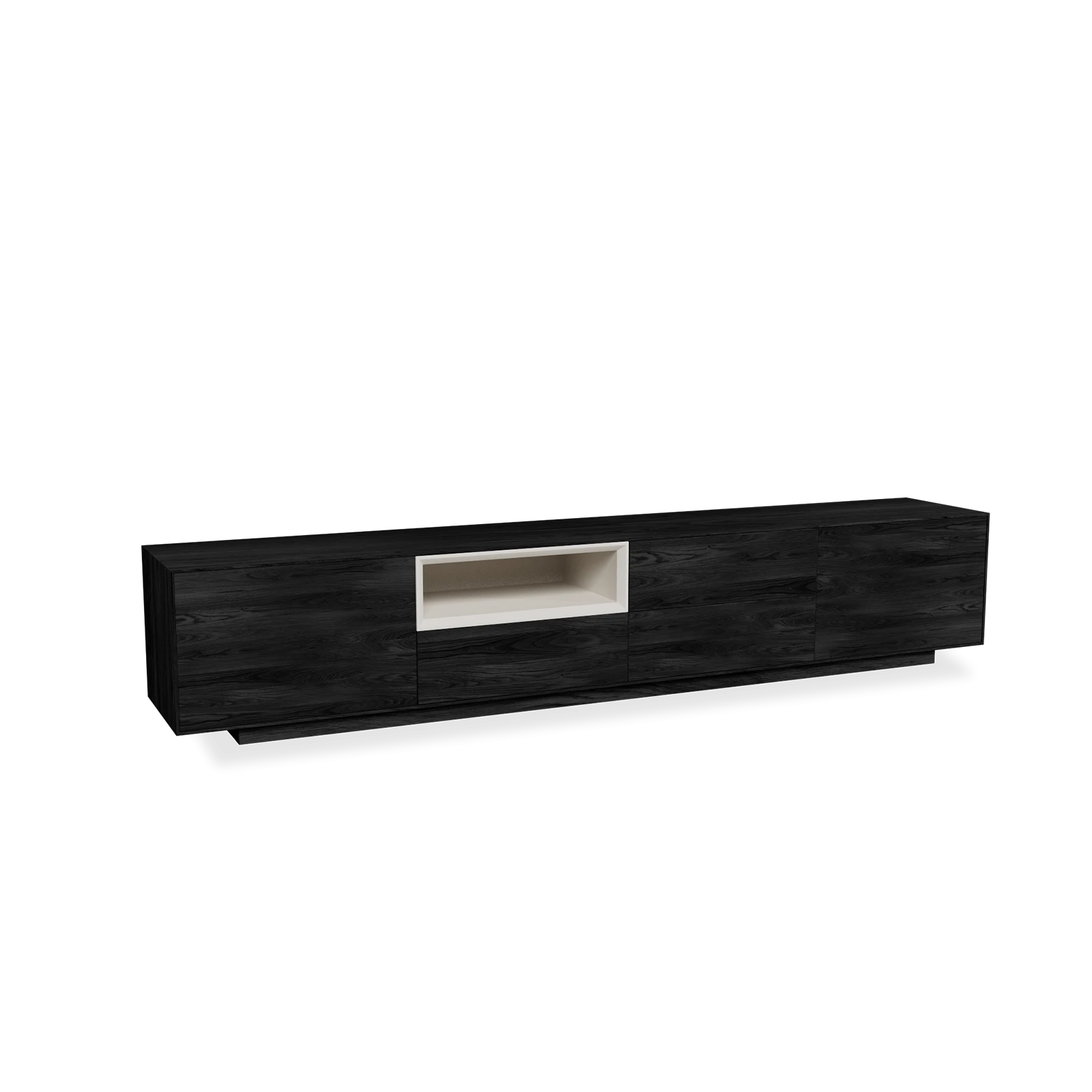 TV Meubel Black Sky 240cm Plint