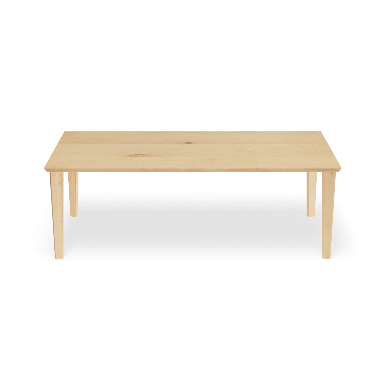 Eettafel Xavi - Rechthoek Nature White (220x100cm)