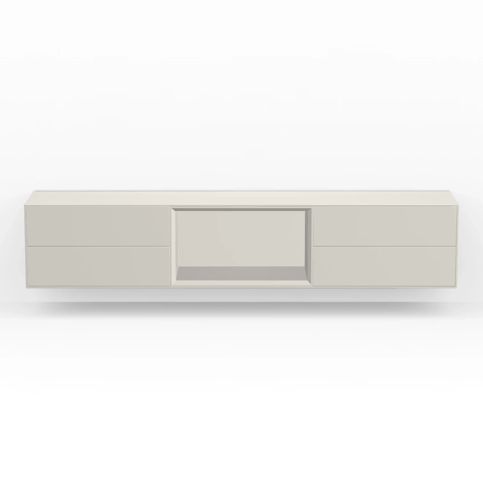 TV Meubel Pepper White 200cm Zwevend