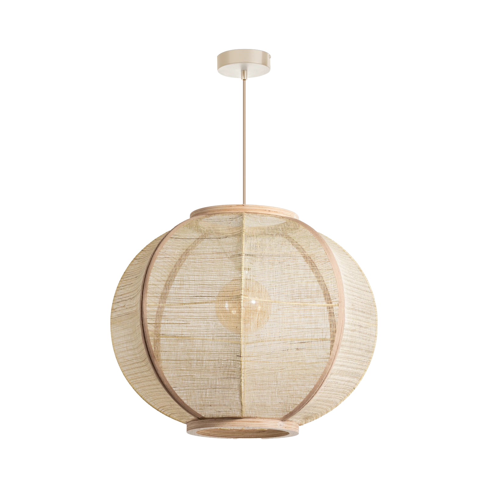 Hanglamp Fabric (58cm) zand