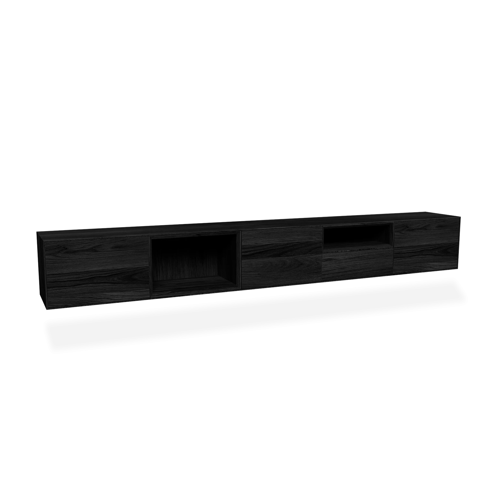 TV Meubel Black Sky 300cm Zwevend