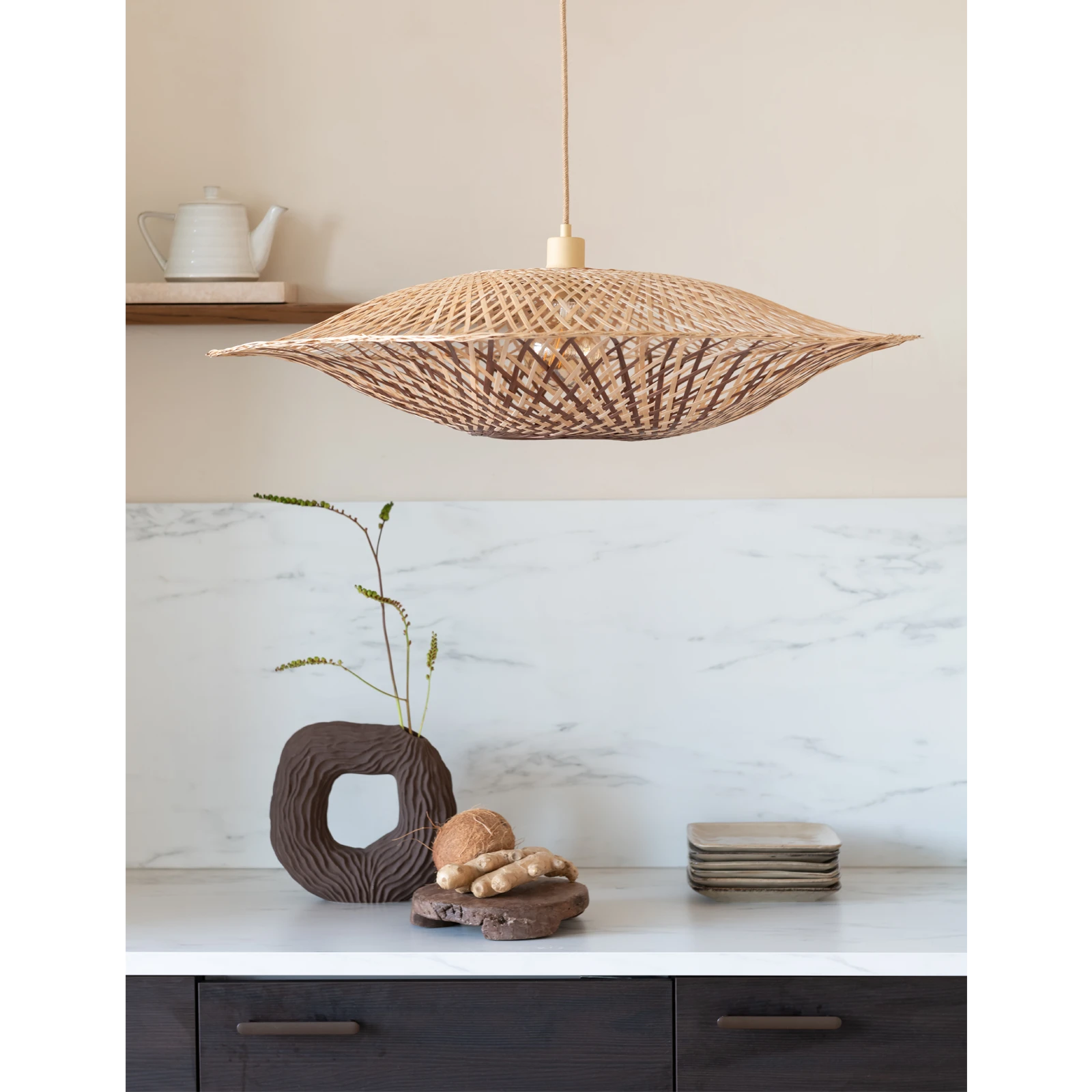 Hanglamp Madura (60cm) Naturel