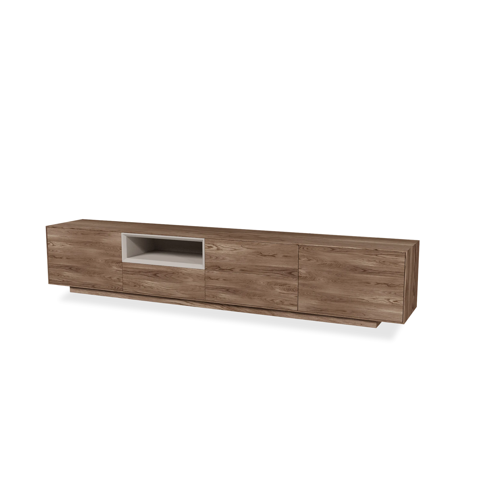 TV Meubel Kiezel 240cm Plint
